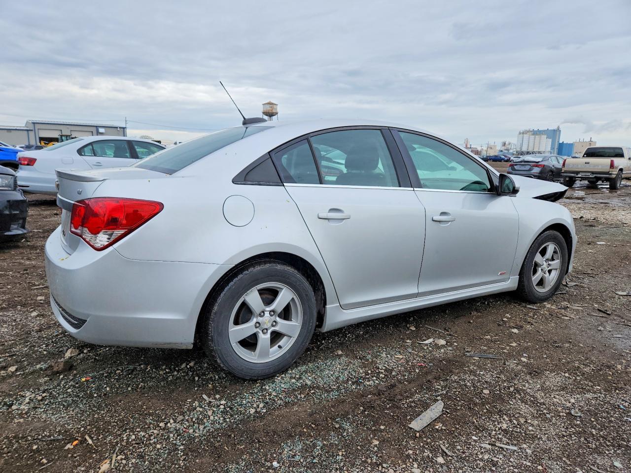 2015 Chevrolet Cruze Lt Silver vin: 1G1PC5SB2F7298111