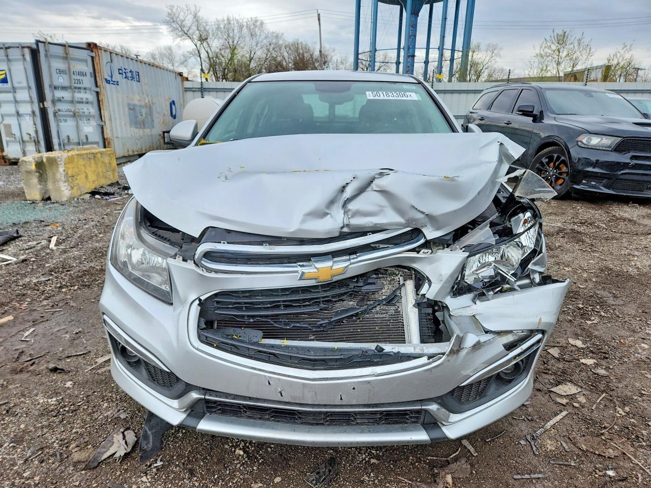 2015 Chevrolet Cruze Lt Silver vin: 1G1PC5SB2F7298111