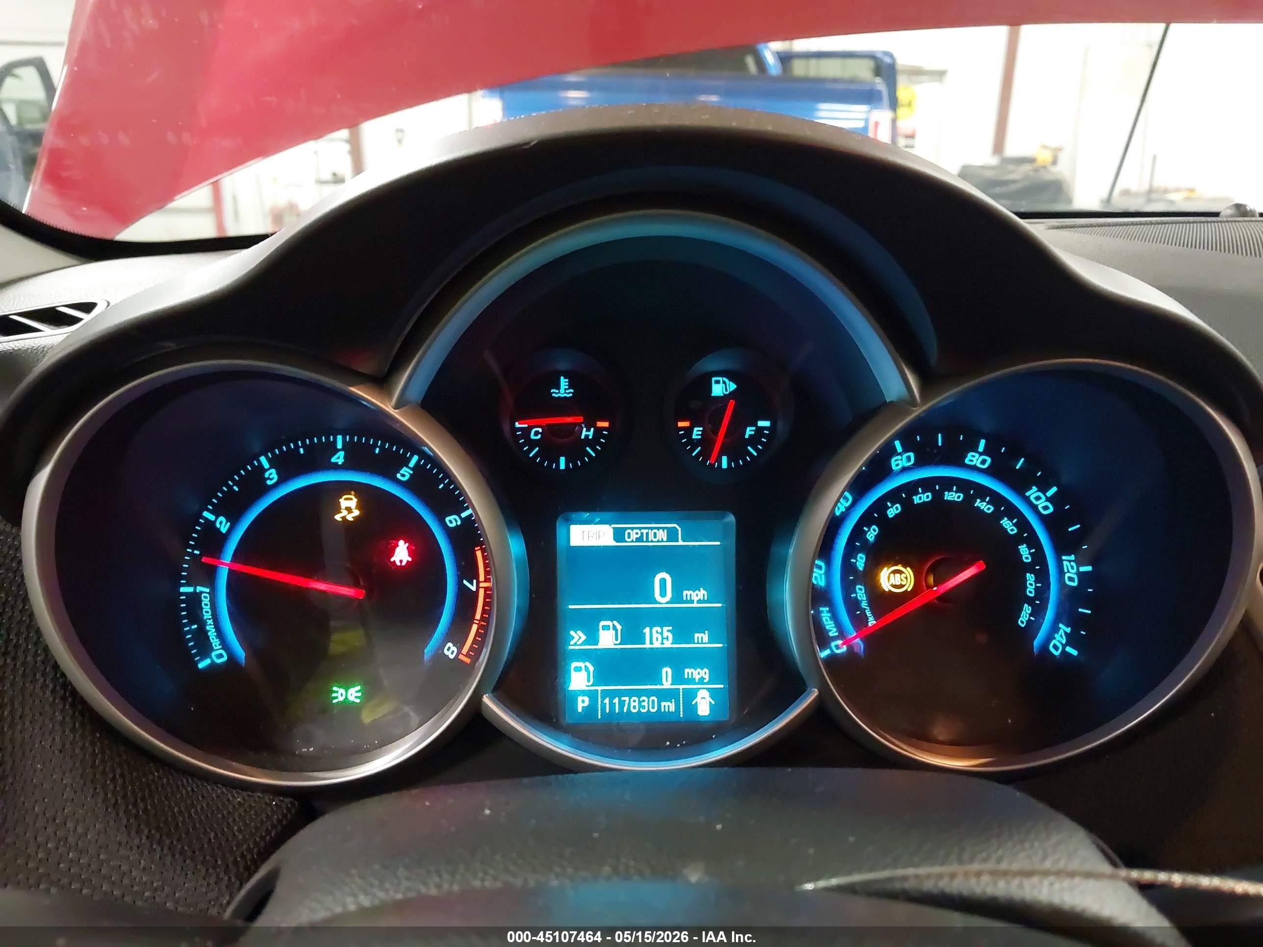 2013 Chevrolet Cruze 1lt Auto Красный vin: 1G1PC5SB3D7130250