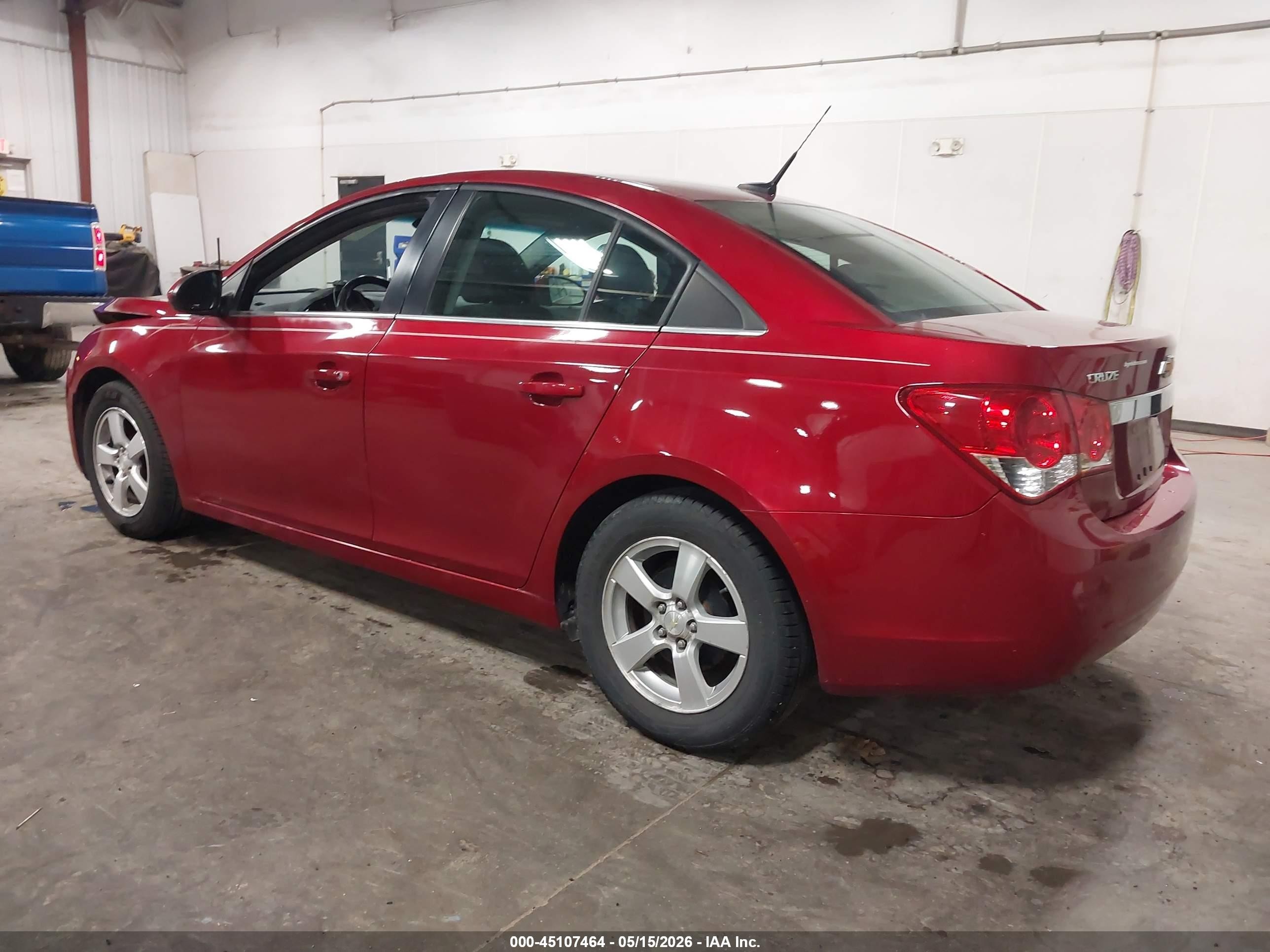 2013 Chevrolet Cruze 1lt Auto Красный vin: 1G1PC5SB3D7130250
