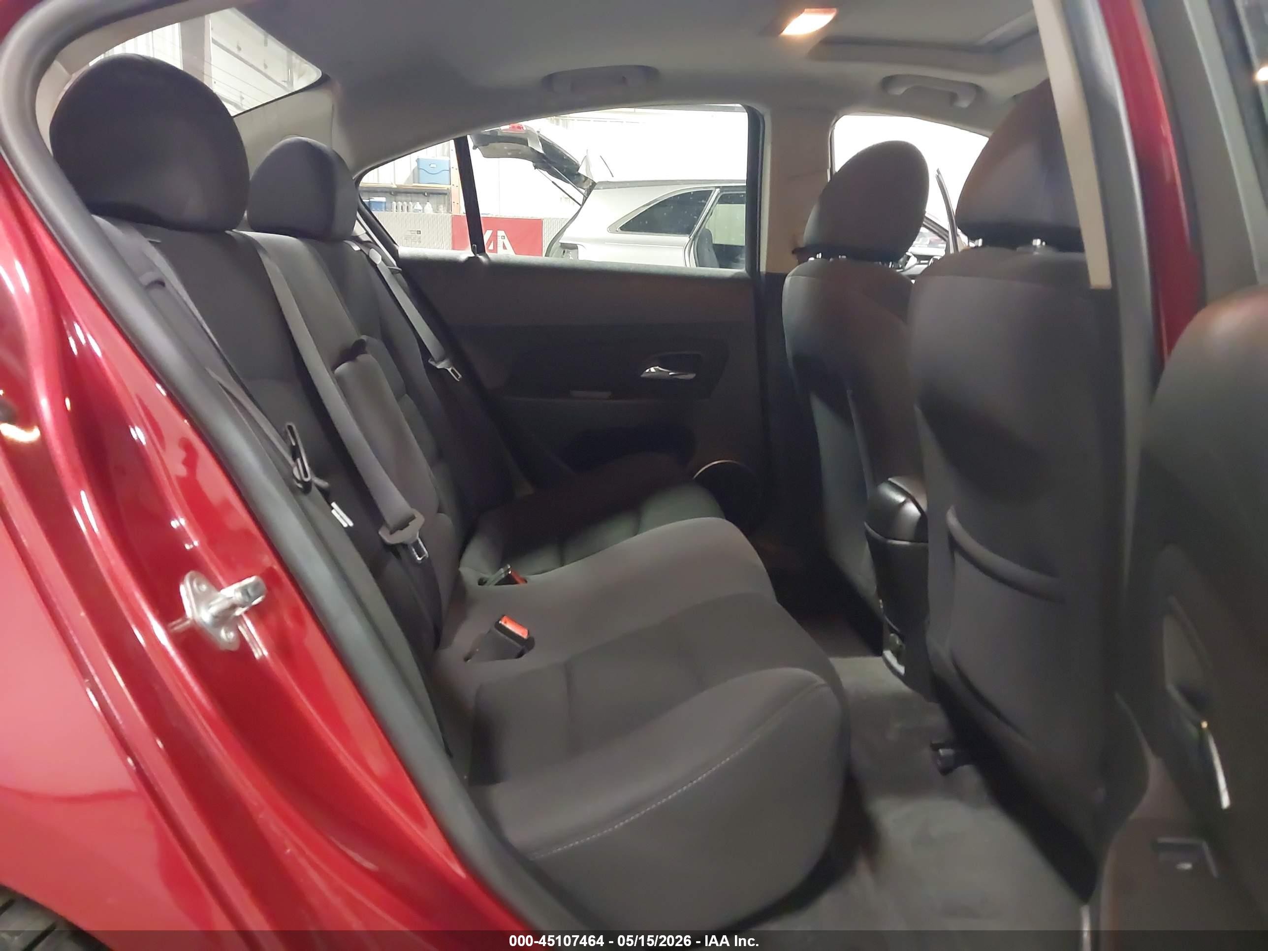 2013 Chevrolet Cruze 1lt Auto Красный vin: 1G1PC5SB3D7130250