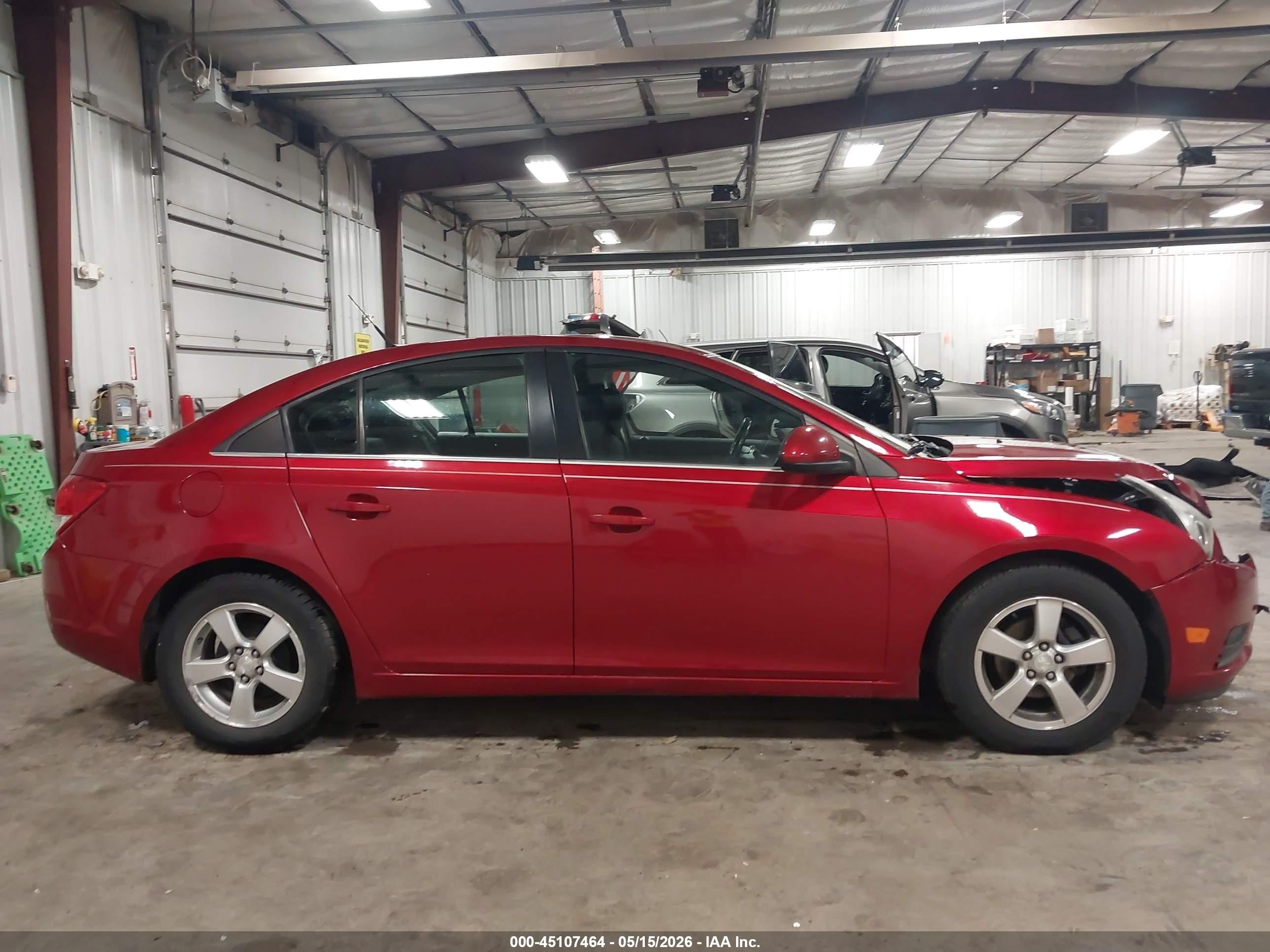 2013 Chevrolet Cruze 1lt Auto Красный vin: 1G1PC5SB3D7130250