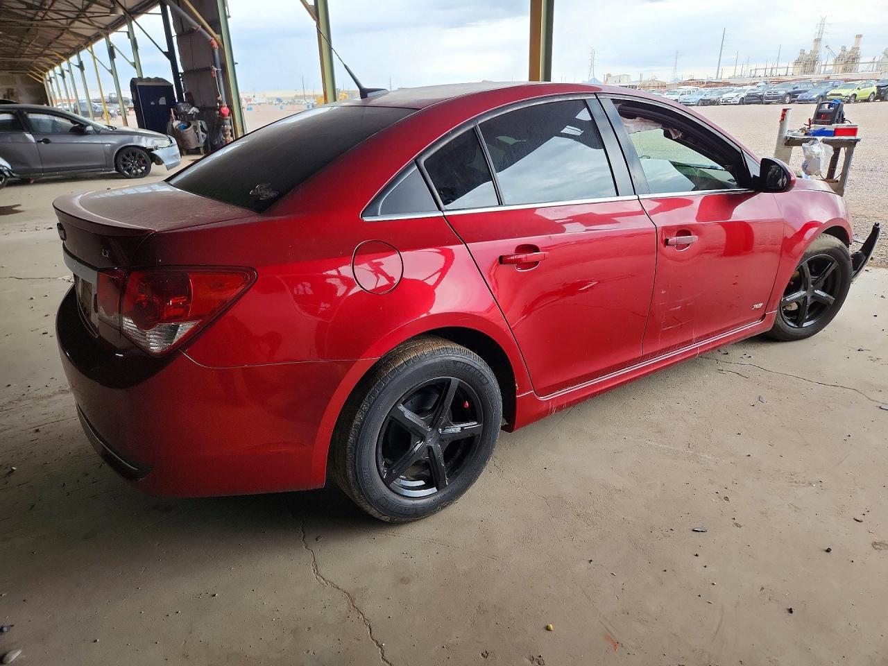 2013 Chevrolet Cruze Lt Red vin: 1G1PC5SB3D7154600