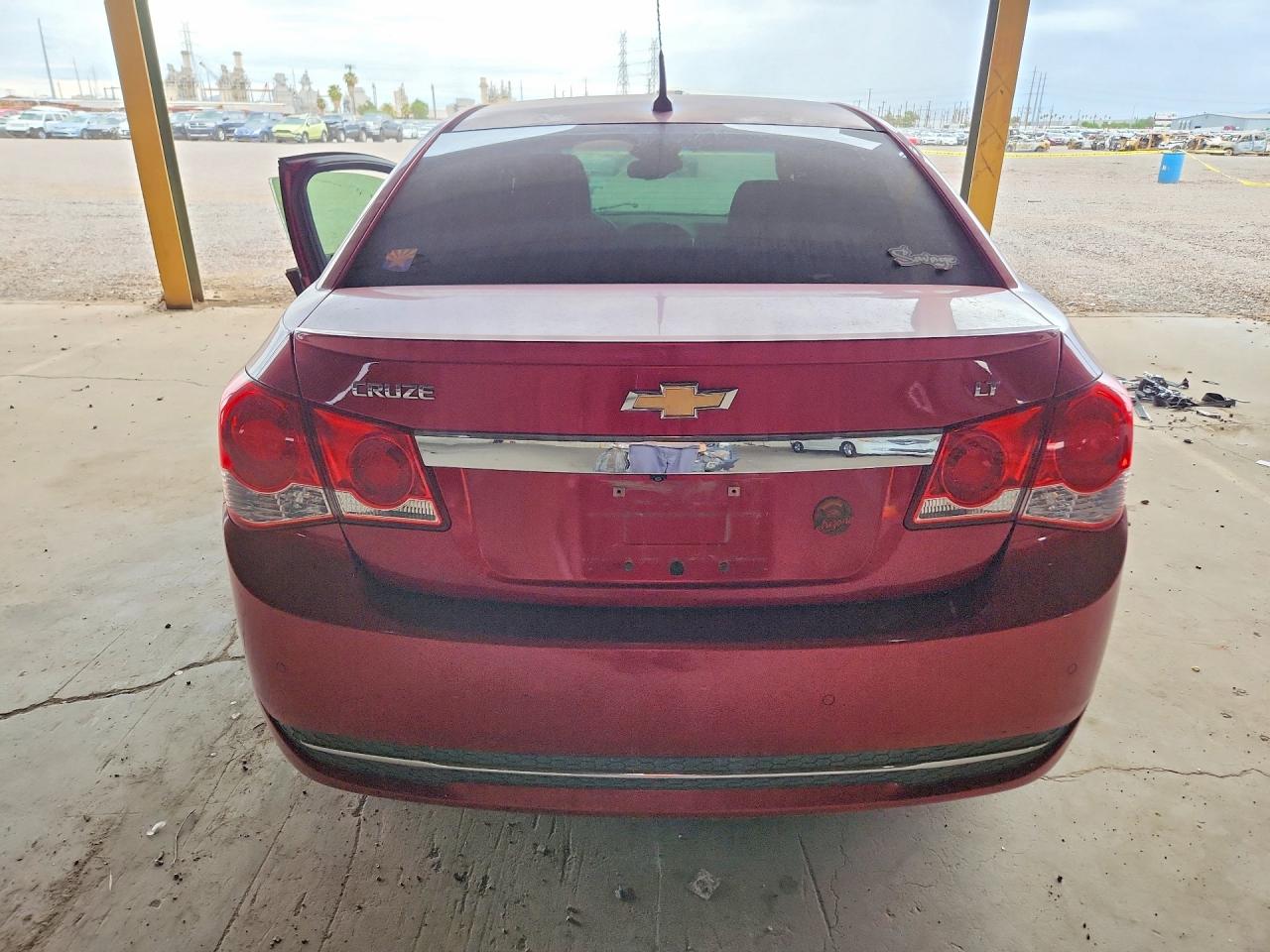 2013 Chevrolet Cruze Lt Red vin: 1G1PC5SB3D7154600