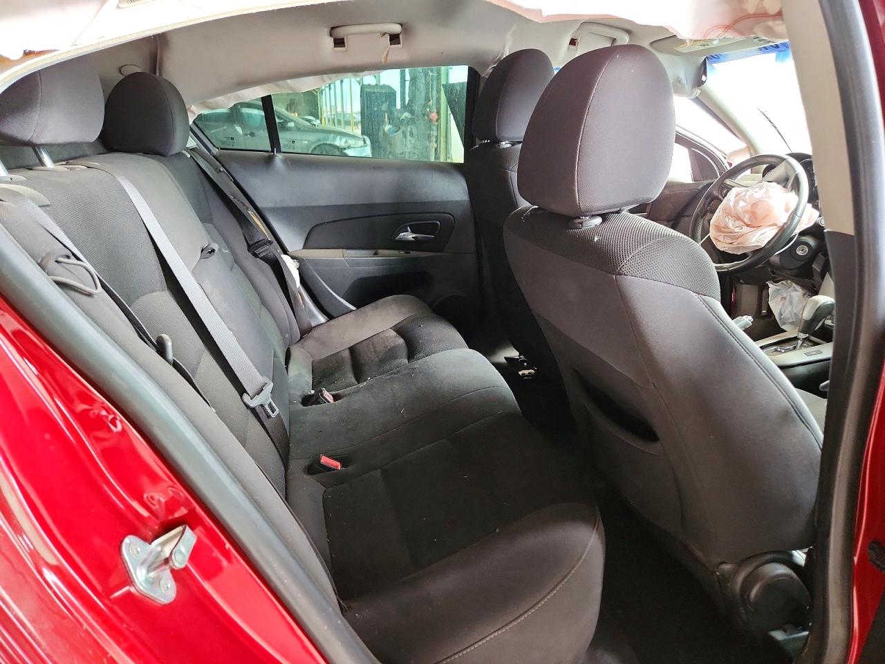 2013 Chevrolet Cruze Lt Red vin: 1G1PC5SB3D7154600
