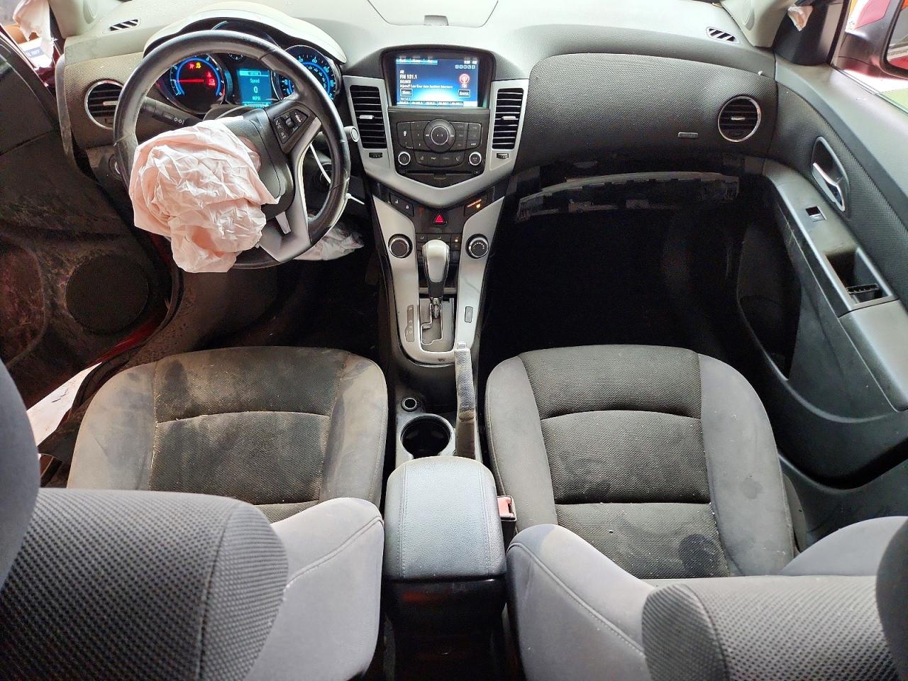 2013 Chevrolet Cruze Lt Red vin: 1G1PC5SB3D7154600