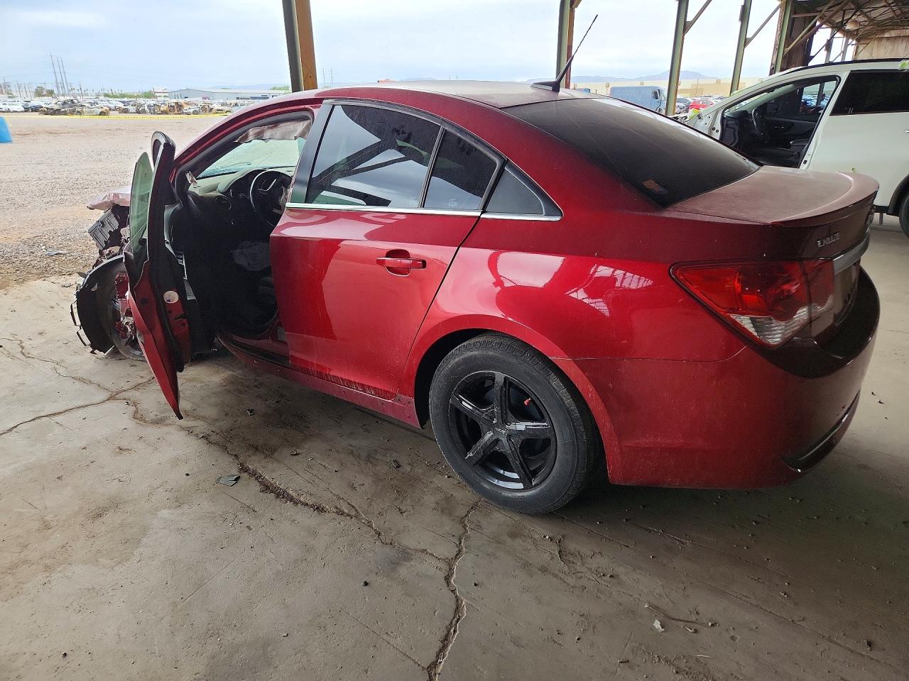2013 Chevrolet Cruze Lt Red vin: 1G1PC5SB3D7154600