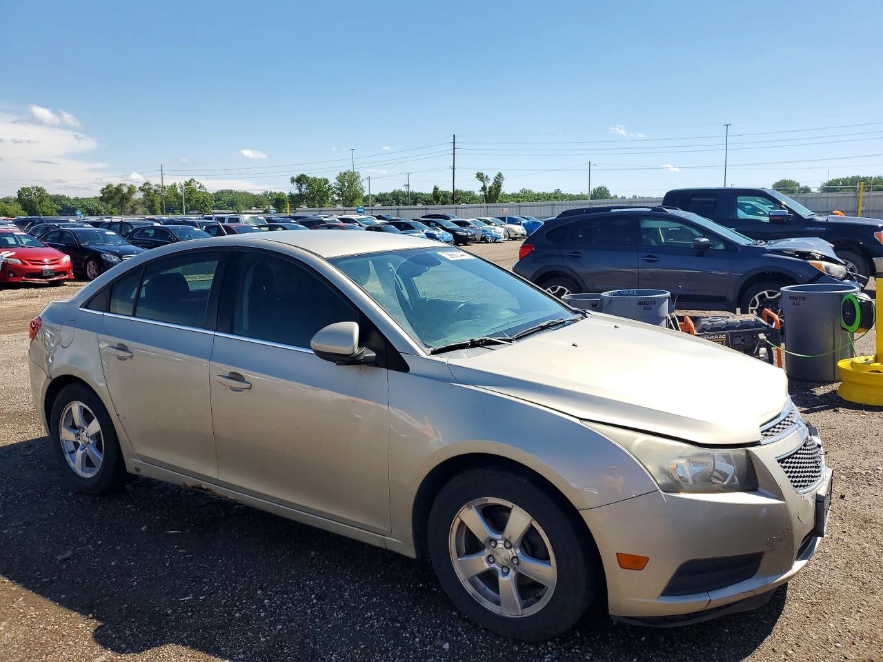 2013 Chevrolet Cruze Lt Gold vin: 1G1PC5SB3D7183952