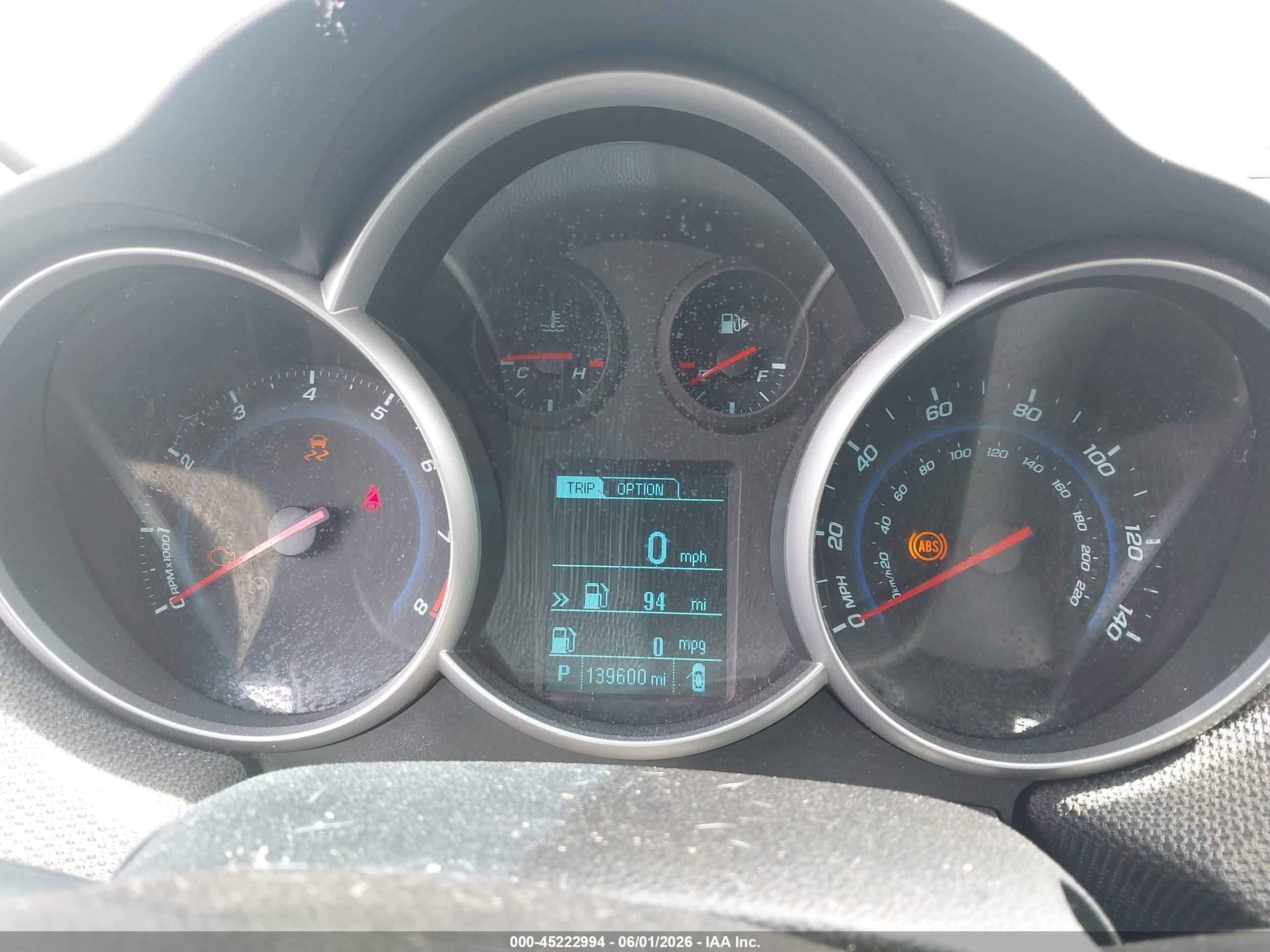 2013 Chevrolet Cruze 1lt Auto Gray vin: 1G1PC5SB3D7198757