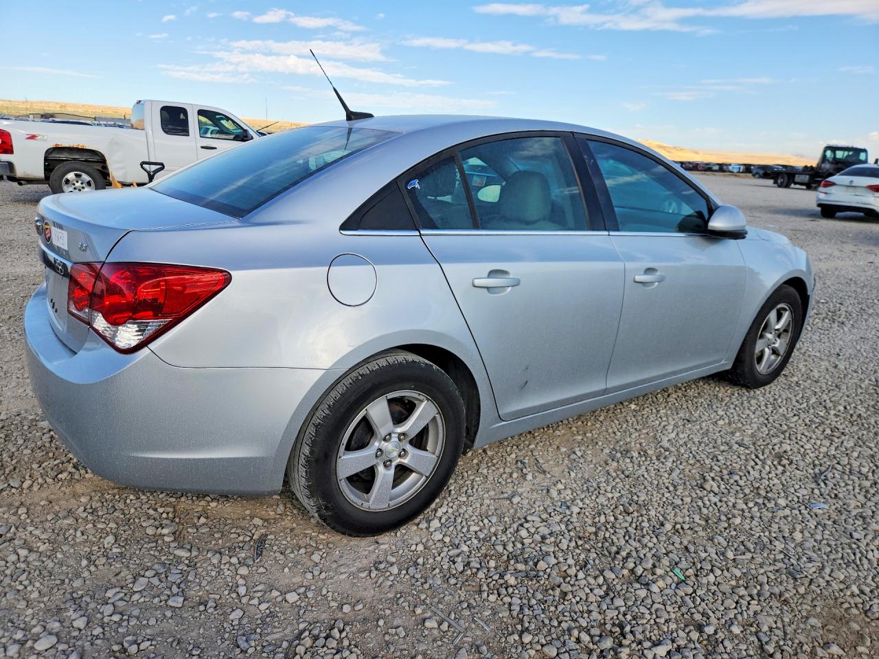 2013 Chevrolet Cruze Lt Silver vin: 1G1PC5SB3D7216240