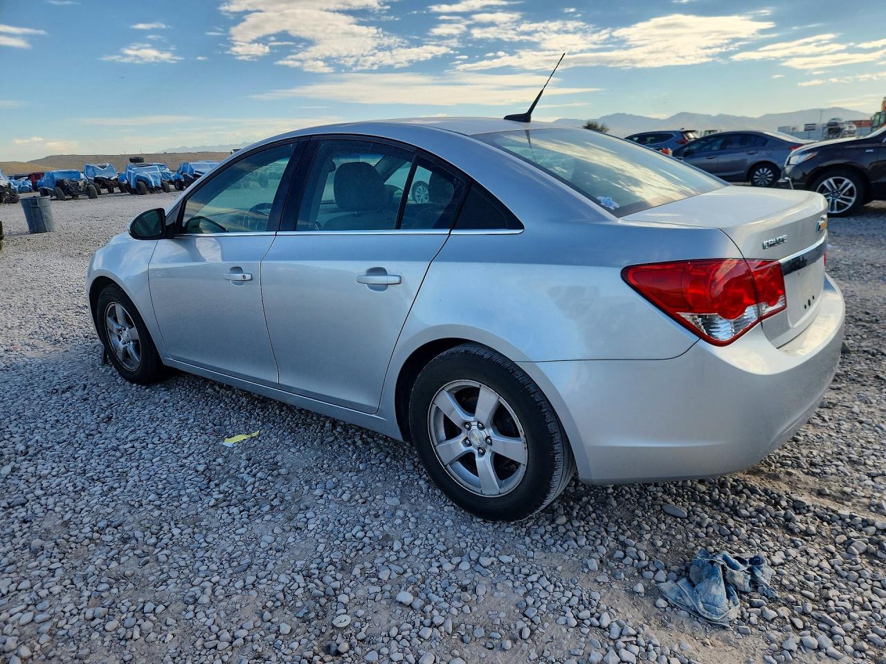 2013 Chevrolet Cruze Lt Silver vin: 1G1PC5SB3D7216240
