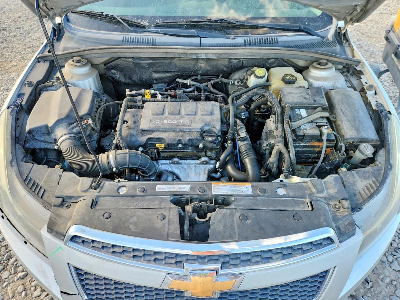 2013 Chevrolet Cruze Lt Silver vin: 1G1PC5SB3D7216240