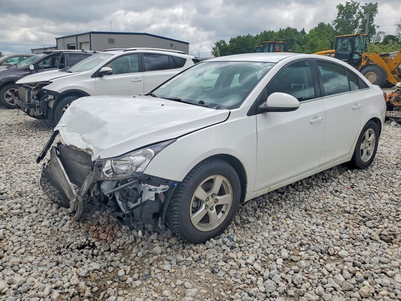2013 Chevrolet Cruze Lt White vin: 1G1PC5SB3D7223883