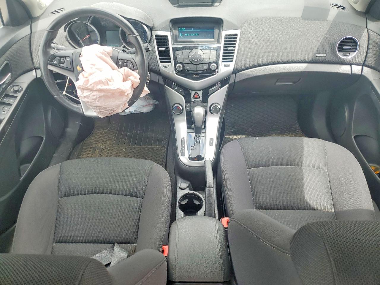 2013 Chevrolet Cruze Lt White vin: 1G1PC5SB3D7223883