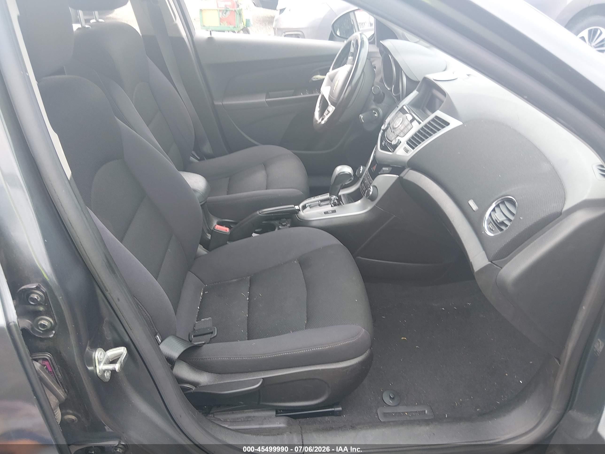 2013 Chevrolet Cruze 1lt Auto Серый vin: 1G1PC5SB3D7227920