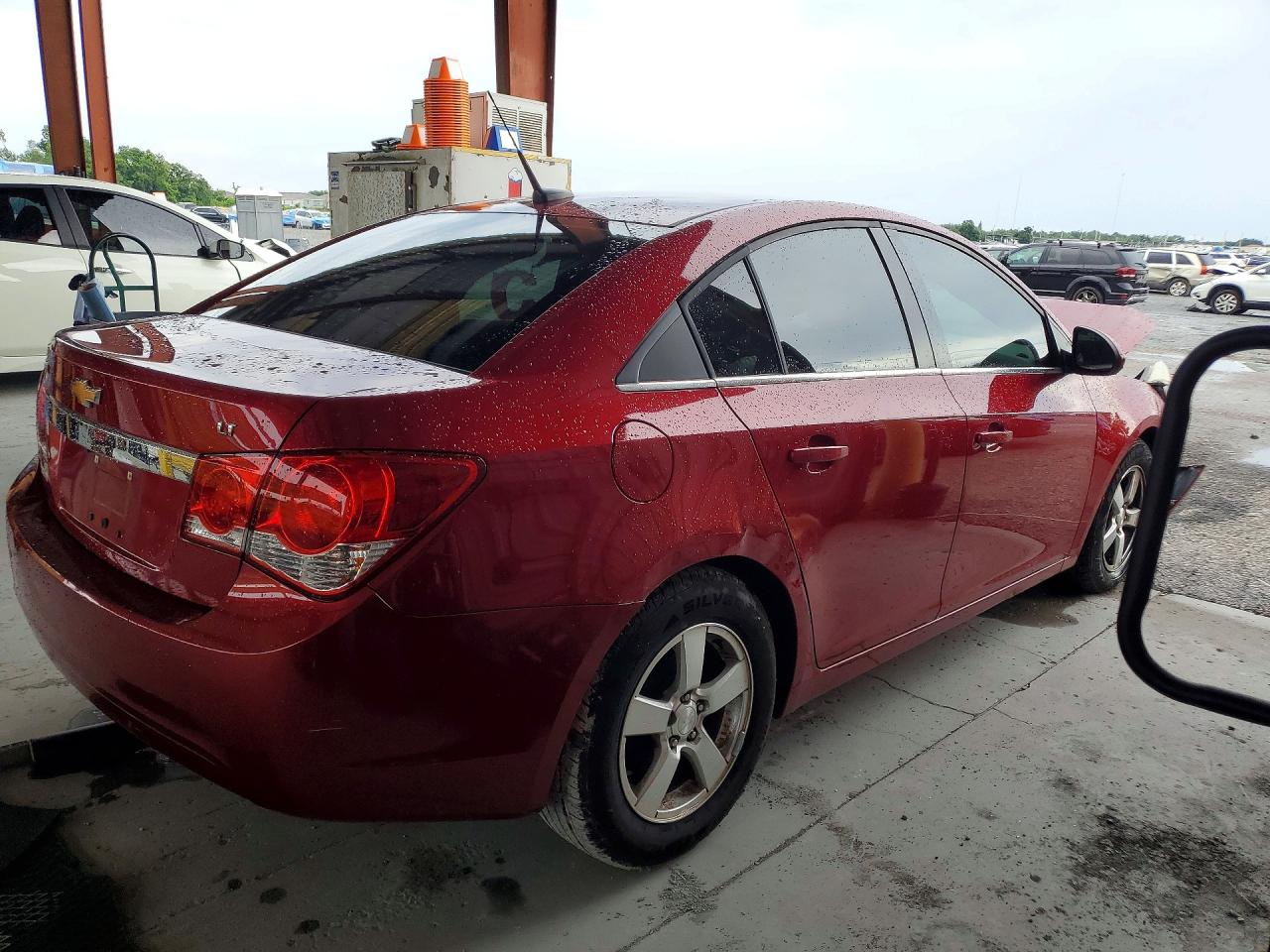 2013 Chevrolet Cruze Lt Бордовый vin: 1G1PC5SB3D7283226
