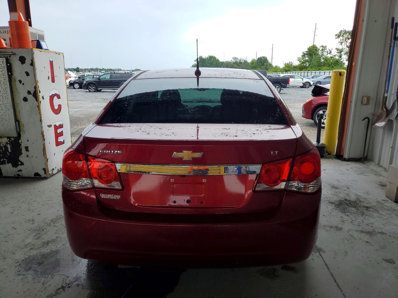 2013 Chevrolet Cruze Lt Бордовый vin: 1G1PC5SB3D7283226