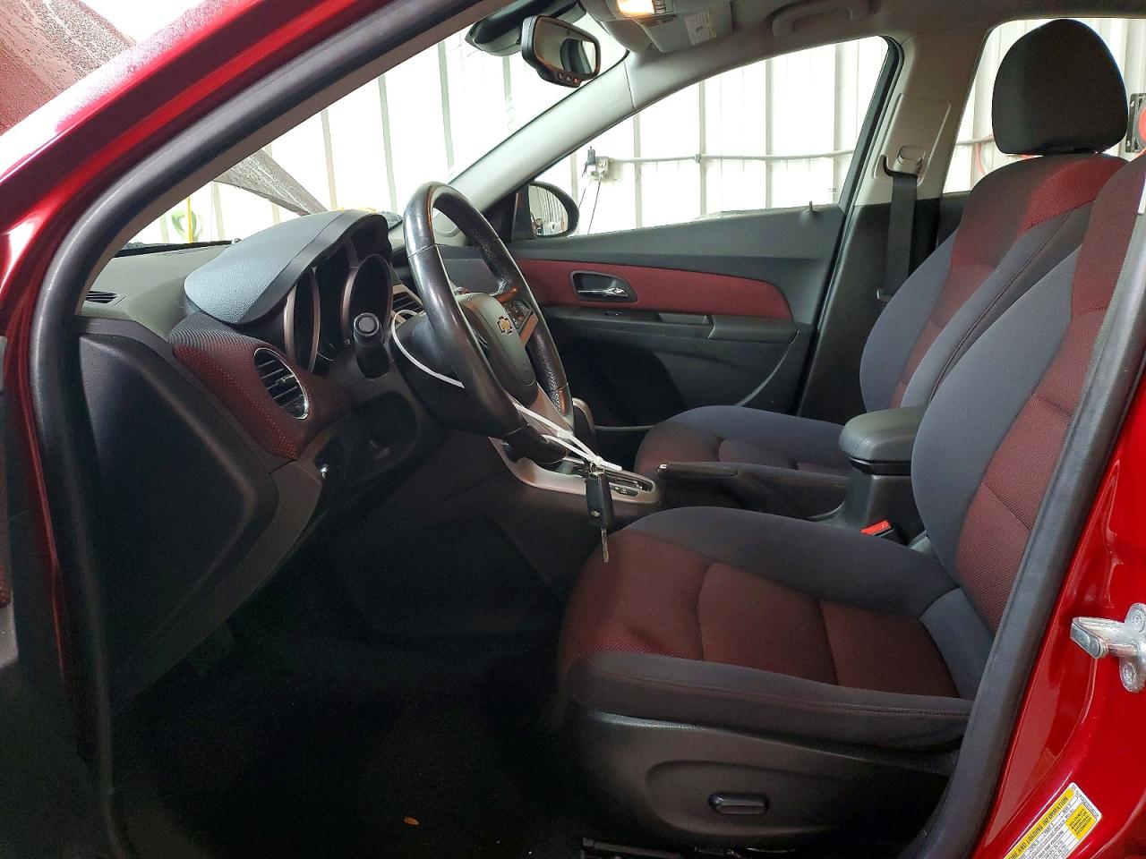 2013 Chevrolet Cruze Lt Red vin: 1G1PC5SB3D7286126