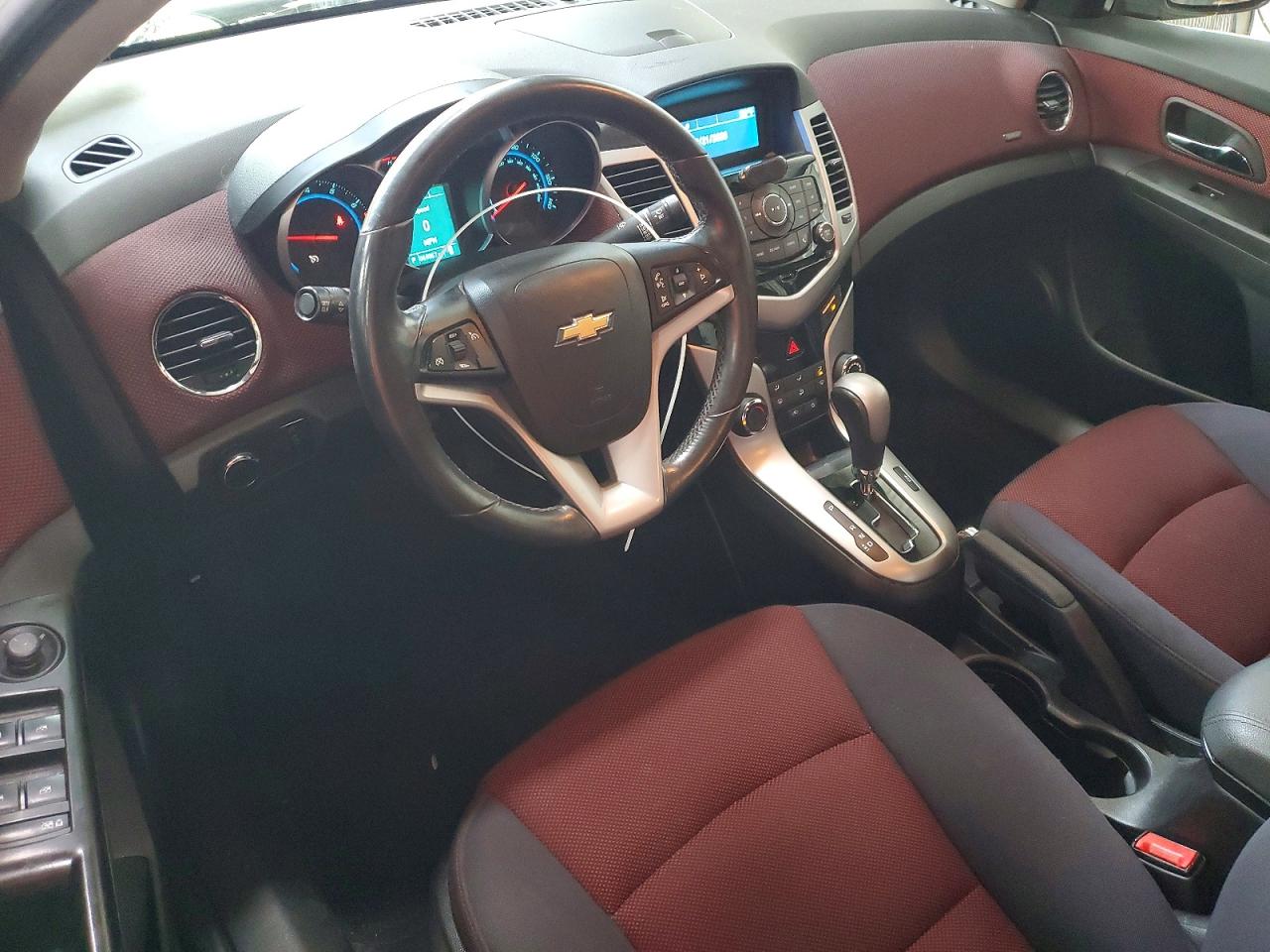 2013 Chevrolet Cruze Lt Red vin: 1G1PC5SB3D7286126