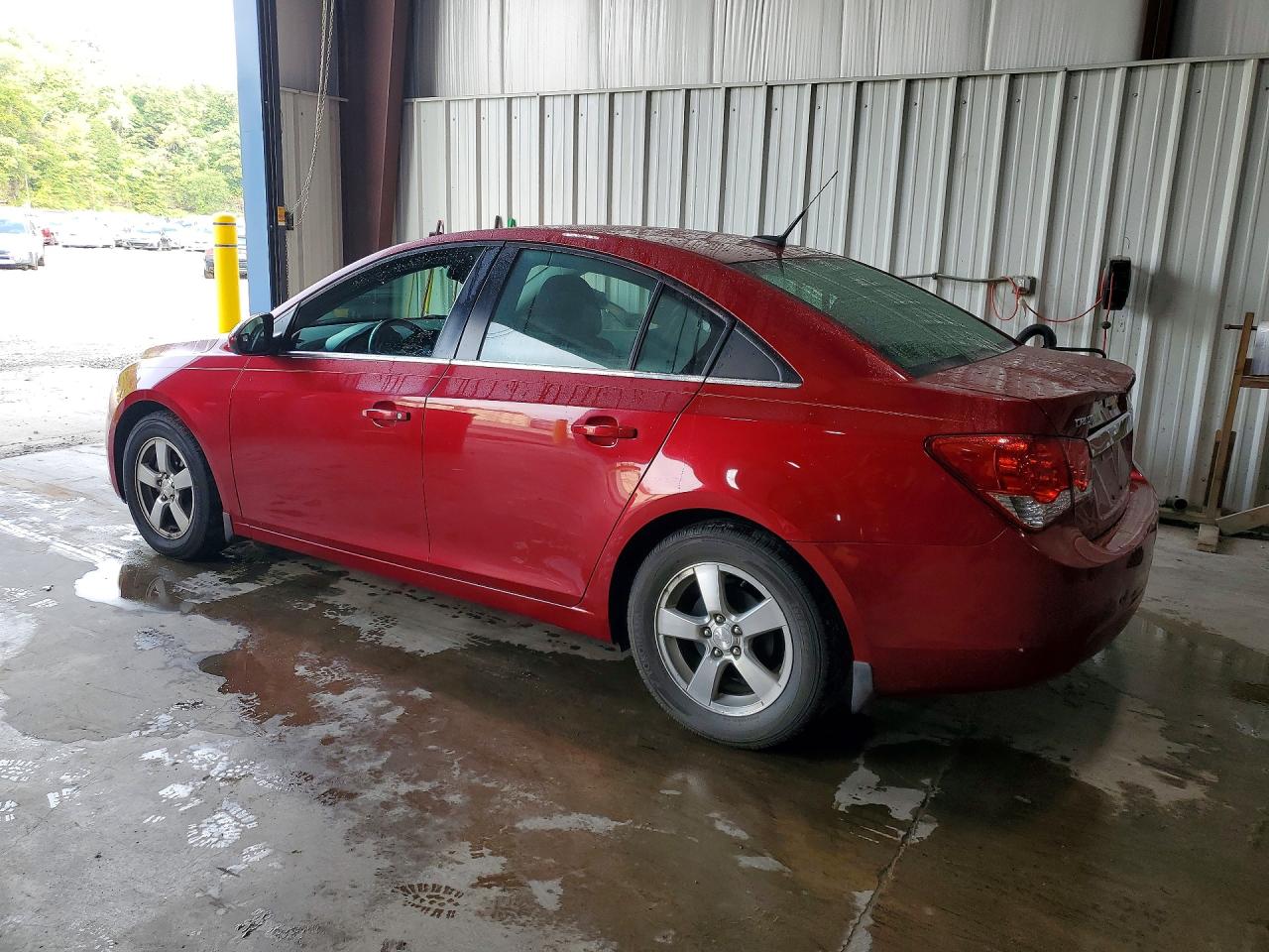 2013 Chevrolet Cruze Lt Red vin: 1G1PC5SB3D7286126
