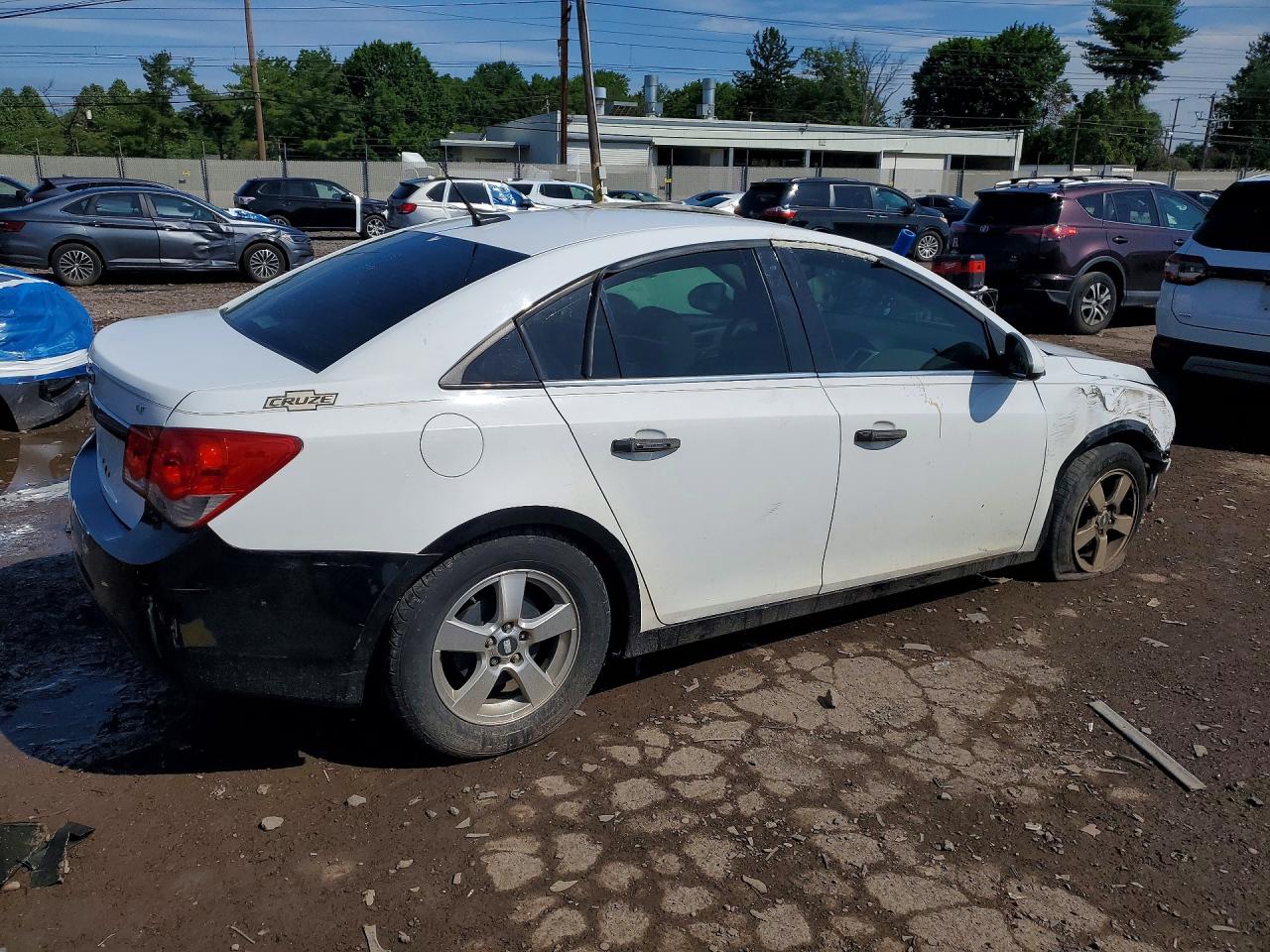 2013 Chevrolet Cruze Lt Белый vin: 1G1PC5SB3D7286756