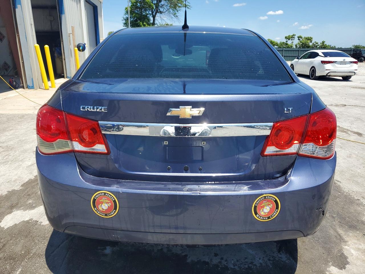 2013 Chevrolet Cruze Lt Blue vin: 1G1PC5SB3D7295408