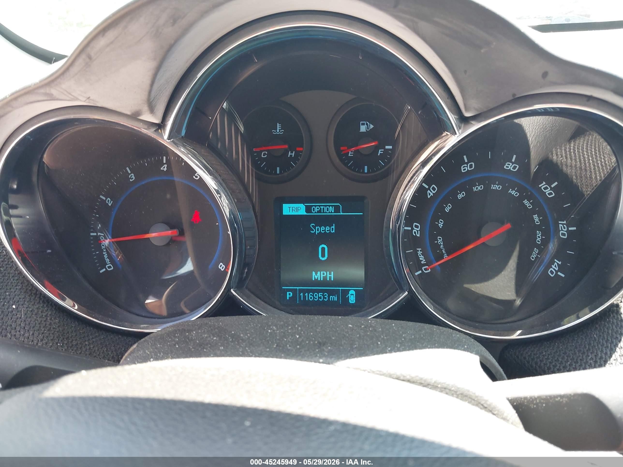 2013 Chevrolet Cruze 1lt Auto White vin: 1G1PC5SB3D7329699