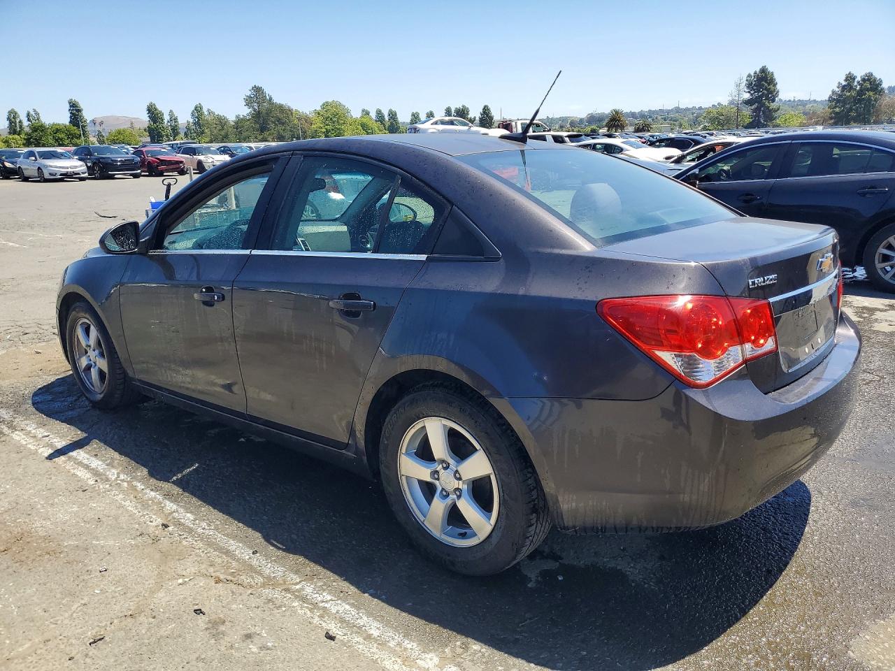 2014 Chevrolet Cruze Lt Gray vin: 1G1PC5SB3E7106774
