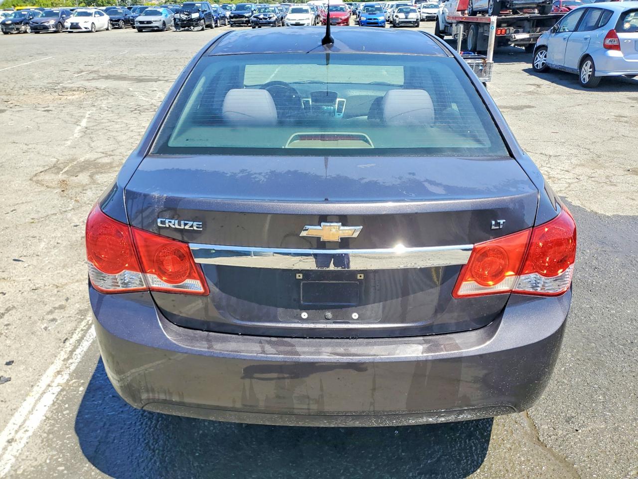 2014 Chevrolet Cruze Lt Gray vin: 1G1PC5SB3E7106774