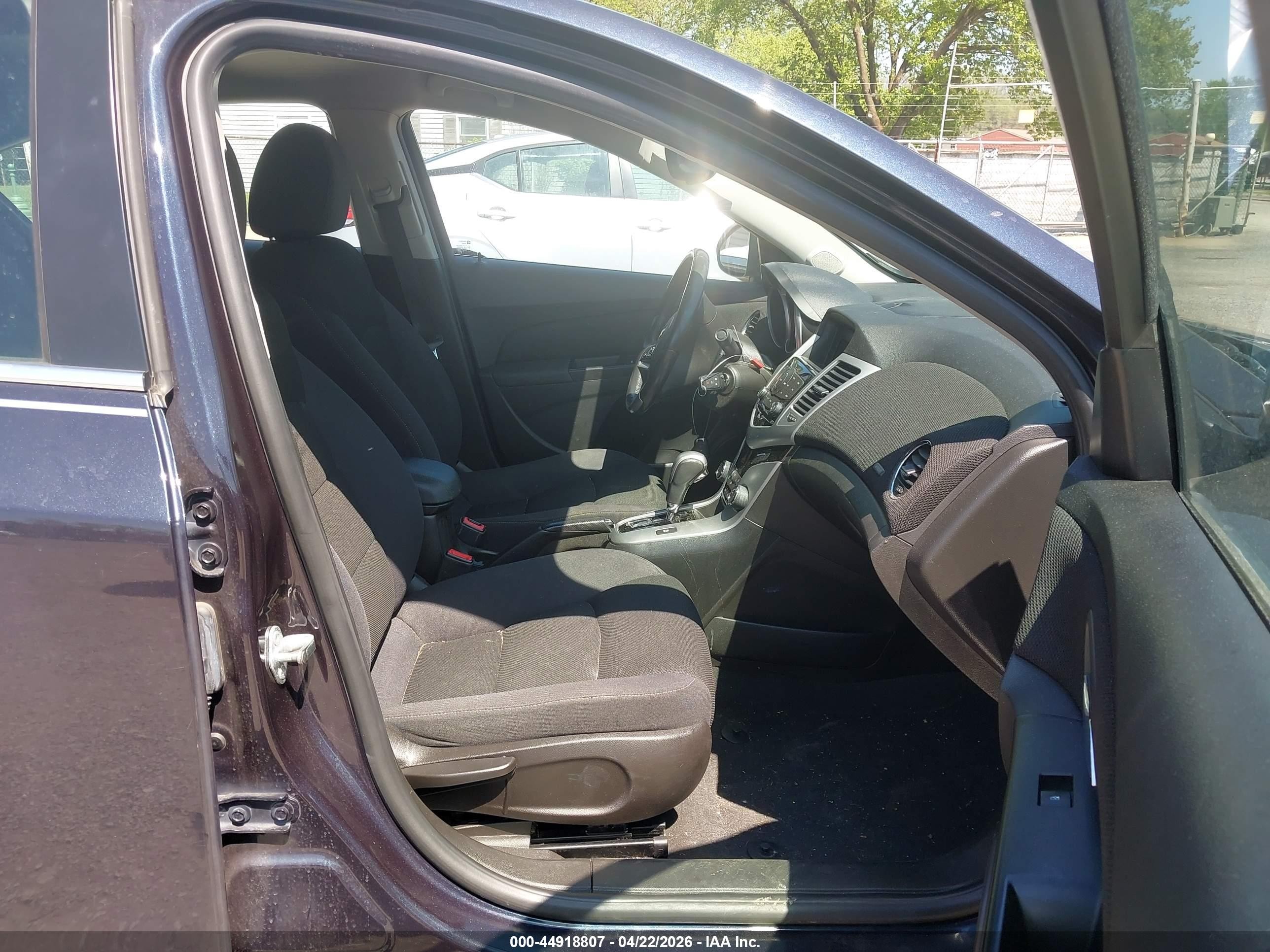 2014 Chevrolet Cruze 1lt Auto Blue vin: 1G1PC5SB3E7172774