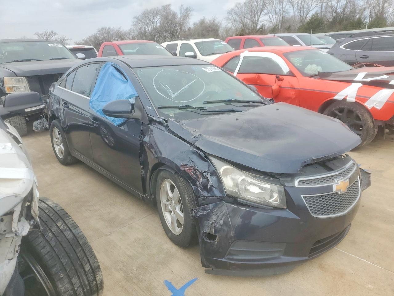 2014 Chevrolet Cruze Lt Синий vin: 1G1PC5SB3E7183967