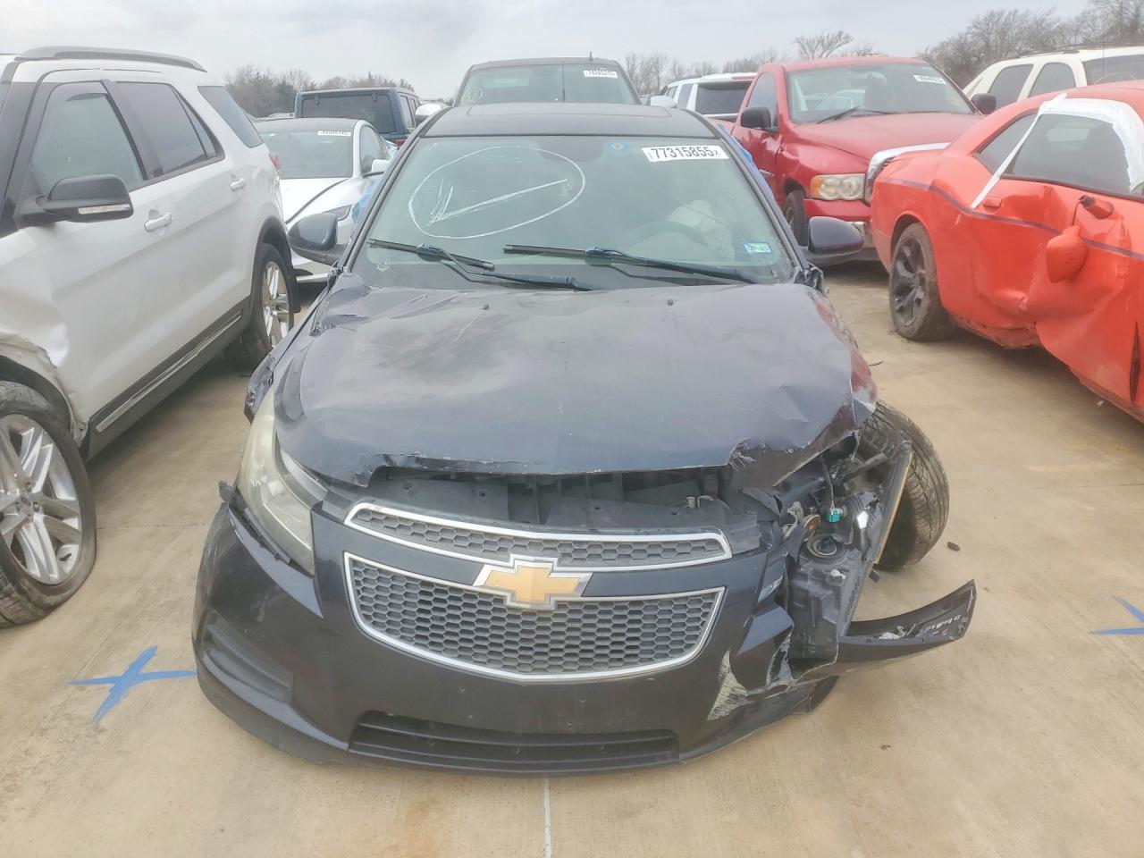 2014 Chevrolet Cruze Lt Синий vin: 1G1PC5SB3E7183967