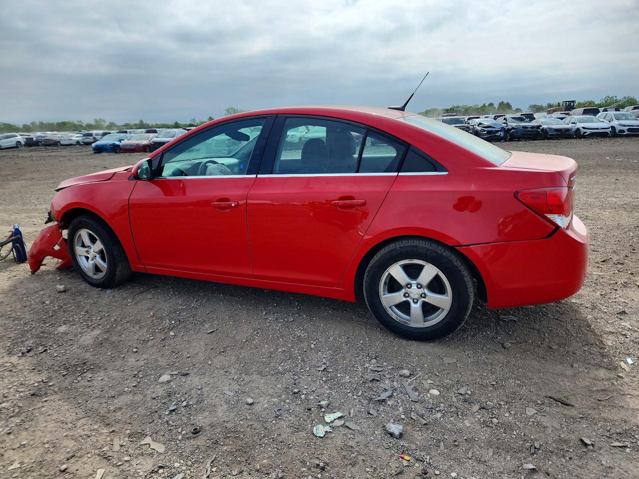 2014 Chevrolet Cruze Lt Red vin: 1G1PC5SB3E7197321