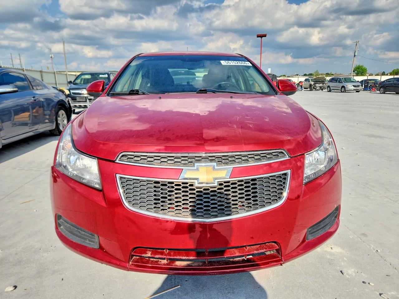 2014 Chevrolet Cruze Lt Красный vin: 1G1PC5SB3E7204901