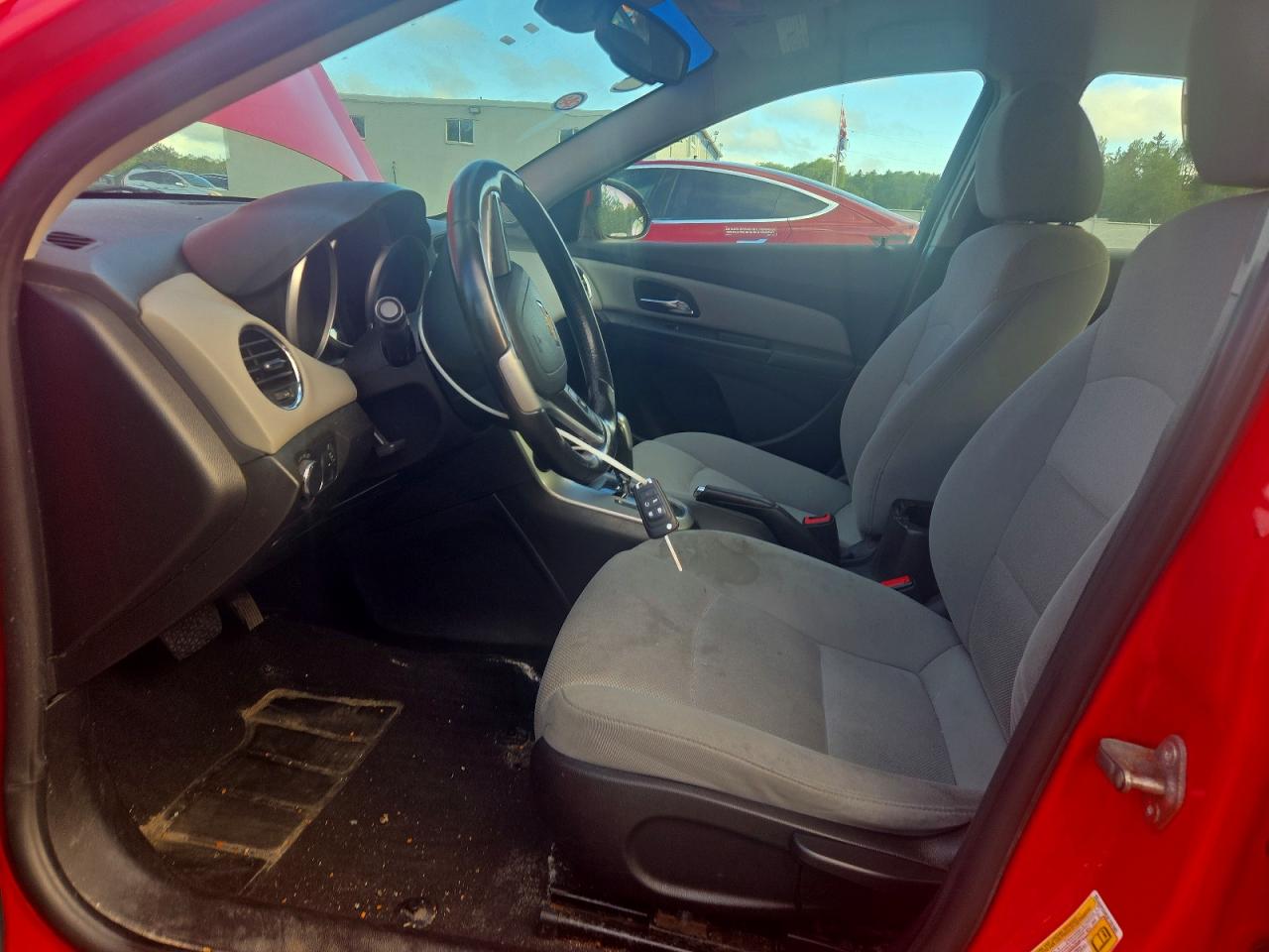 2014 Chevrolet Cruze Lt Red vin: 1G1PC5SB3E7207605
