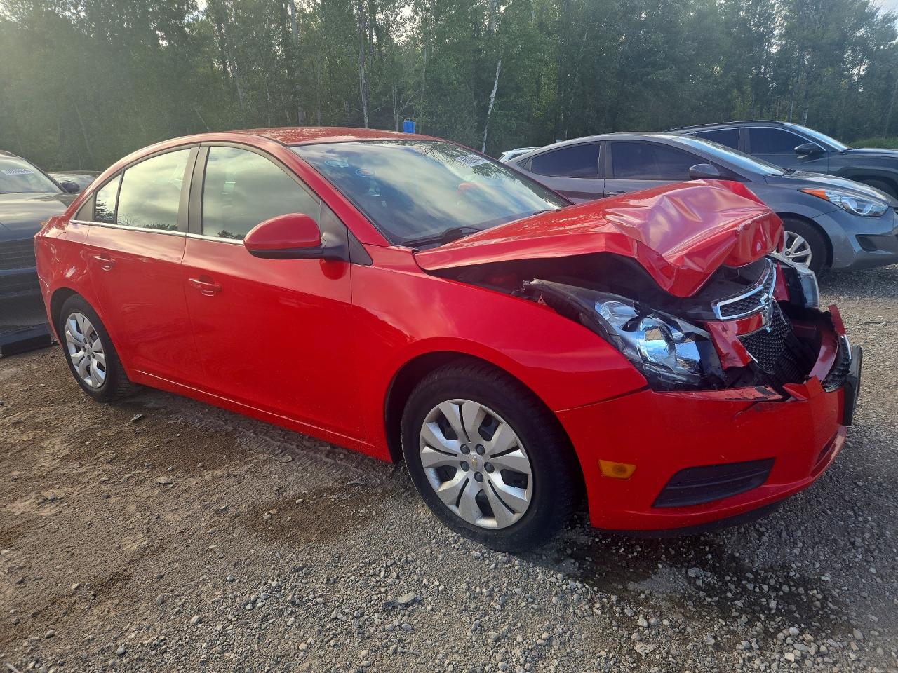 2014 Chevrolet Cruze Lt Red vin: 1G1PC5SB3E7207605