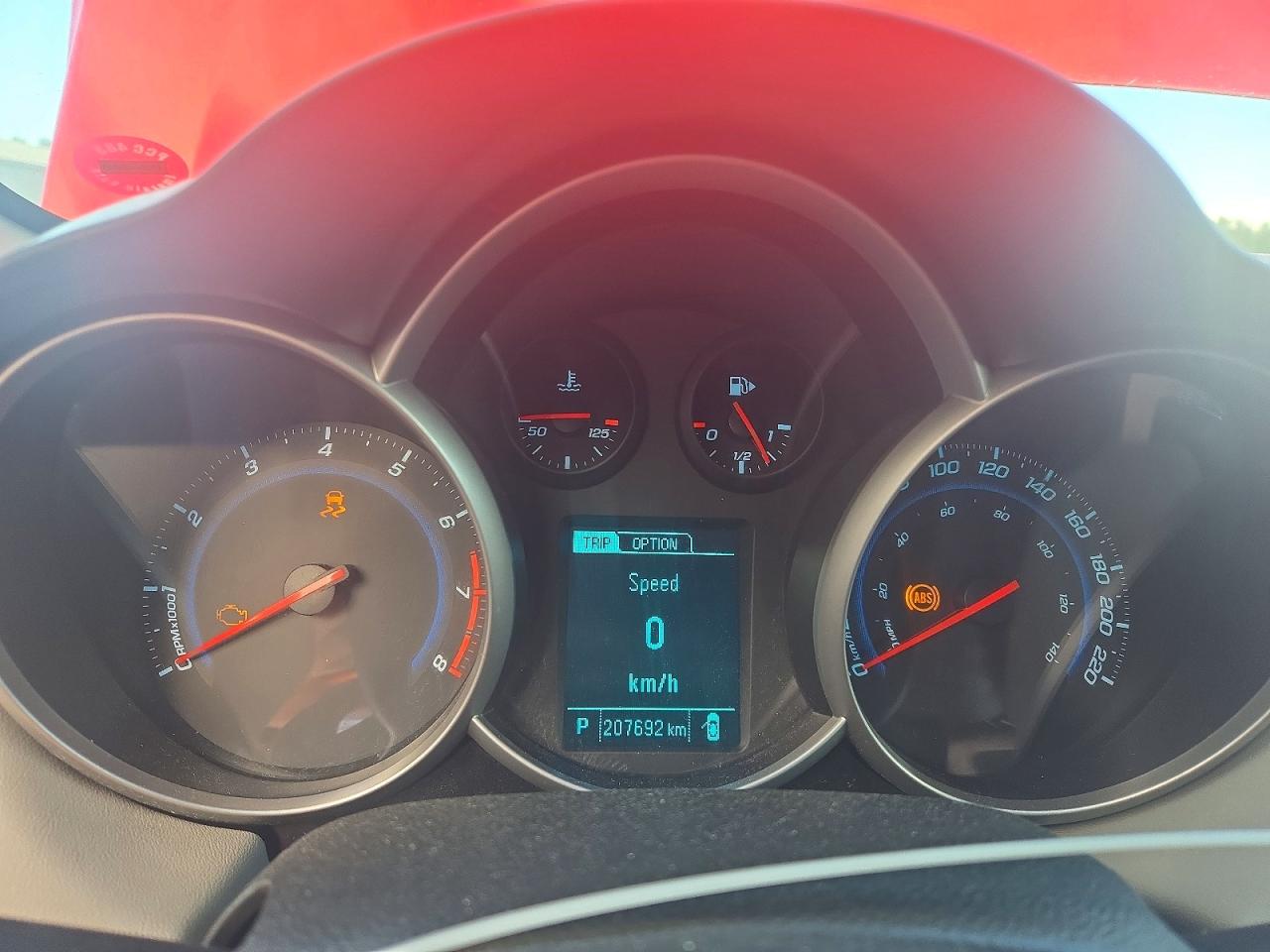 2014 Chevrolet Cruze Lt Red vin: 1G1PC5SB3E7207605