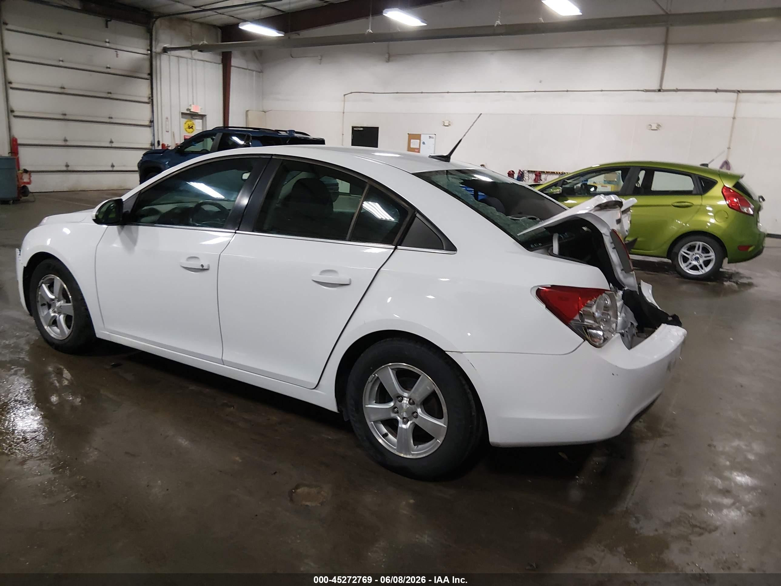 2014 Chevrolet Cruze 1lt Auto White vin: 1G1PC5SB3E7208558