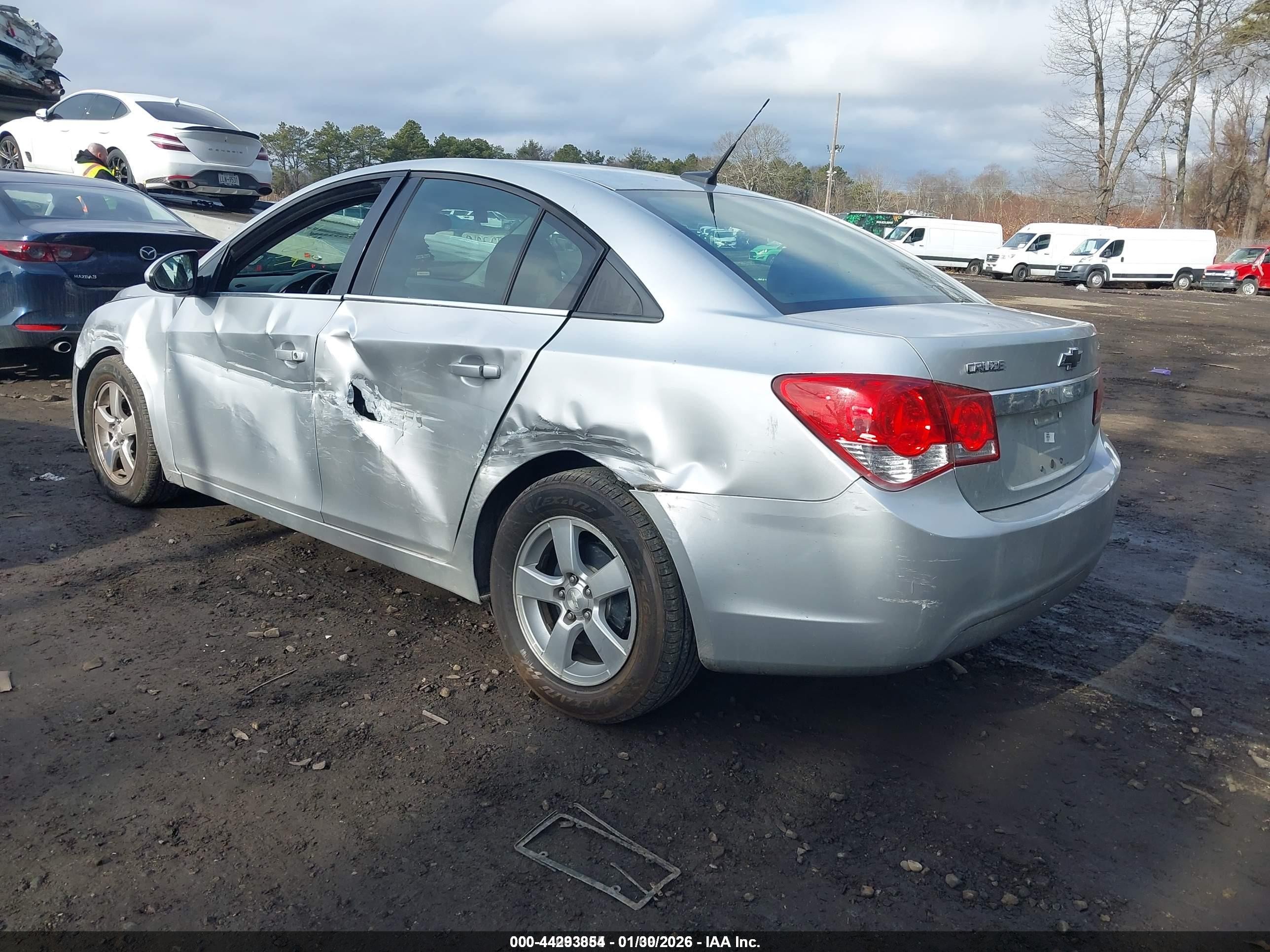 2014 Chevrolet Cruze 1lt Auto Серый vin: 1G1PC5SB3E7270784