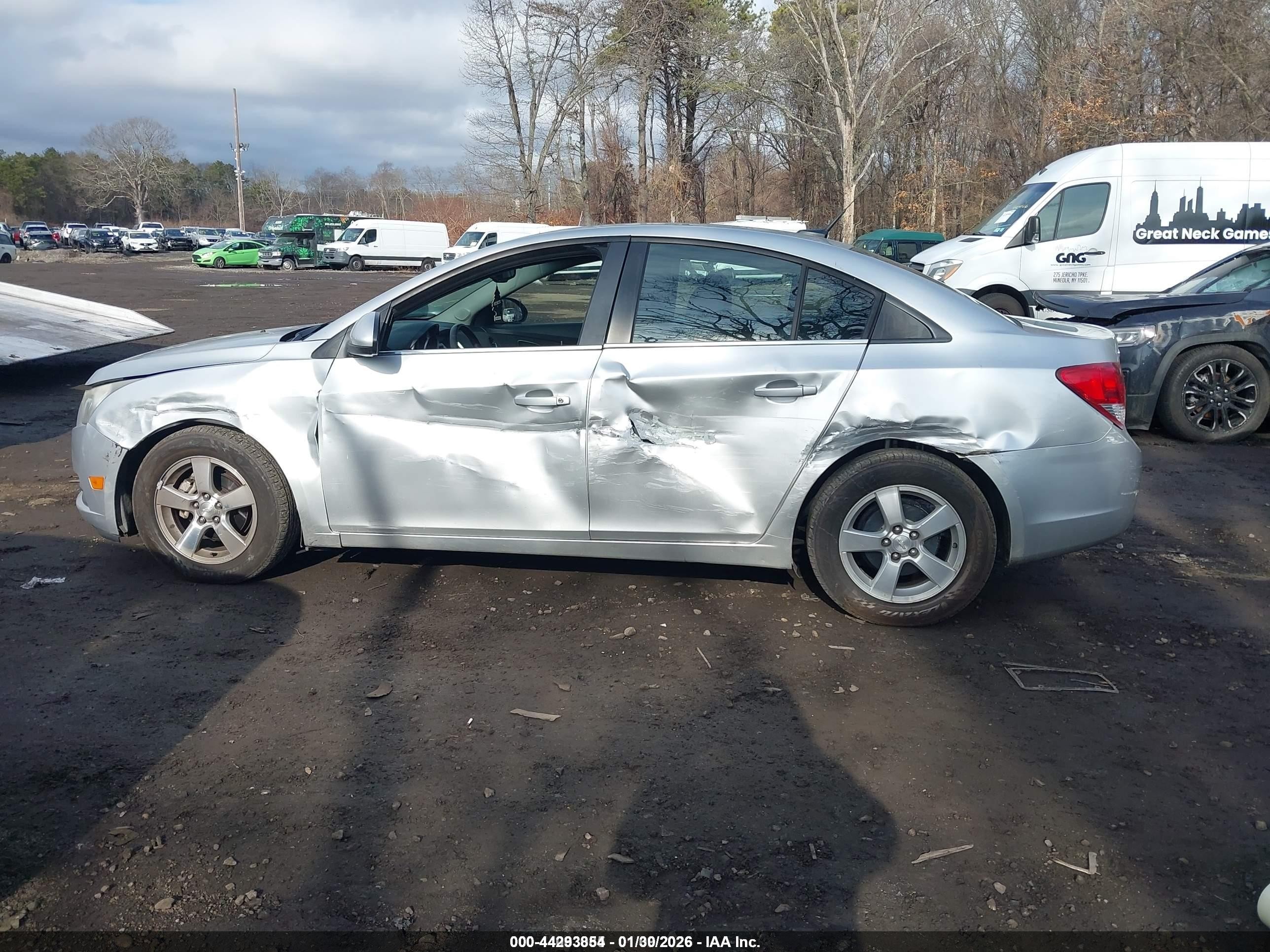 2014 Chevrolet Cruze 1lt Auto Серый vin: 1G1PC5SB3E7270784
