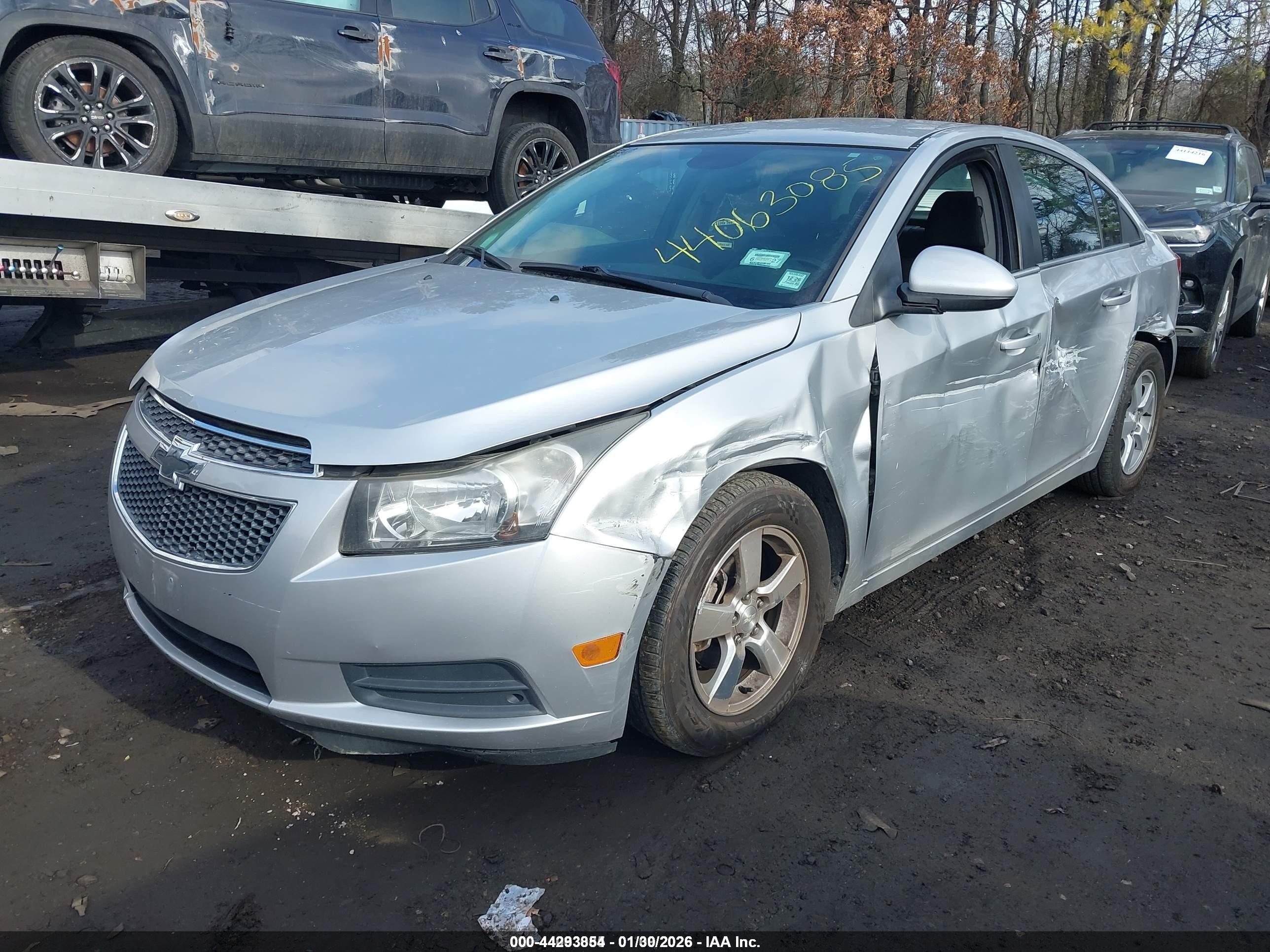 2014 Chevrolet Cruze 1lt Auto Серый vin: 1G1PC5SB3E7270784