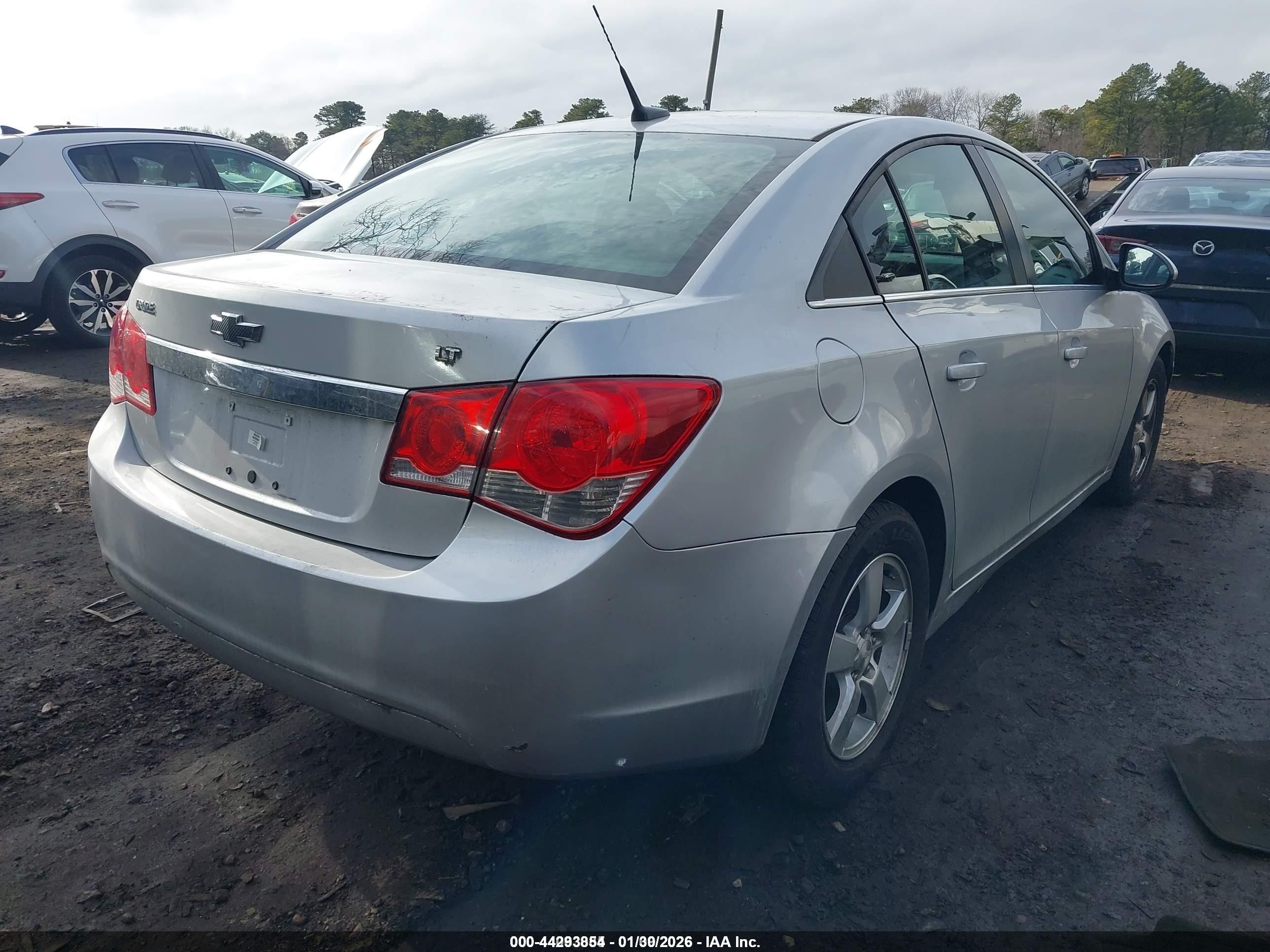 2014 Chevrolet Cruze 1lt Auto Серый vin: 1G1PC5SB3E7270784