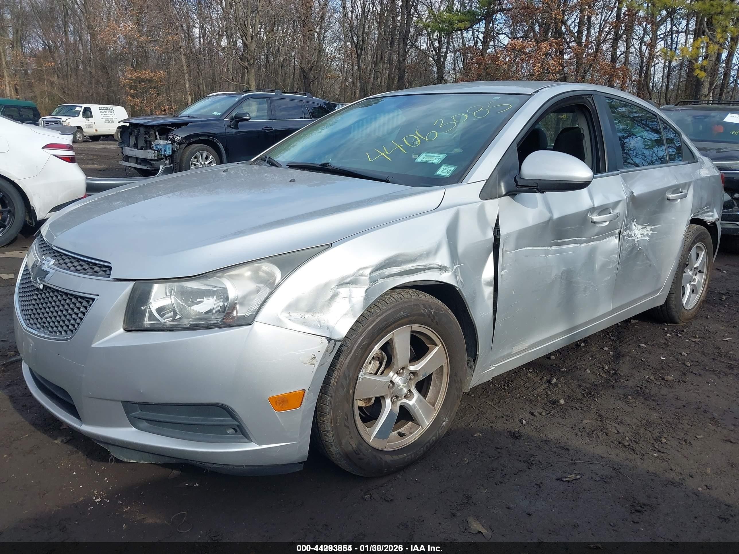 2014 Chevrolet Cruze 1lt Auto Серый vin: 1G1PC5SB3E7270784