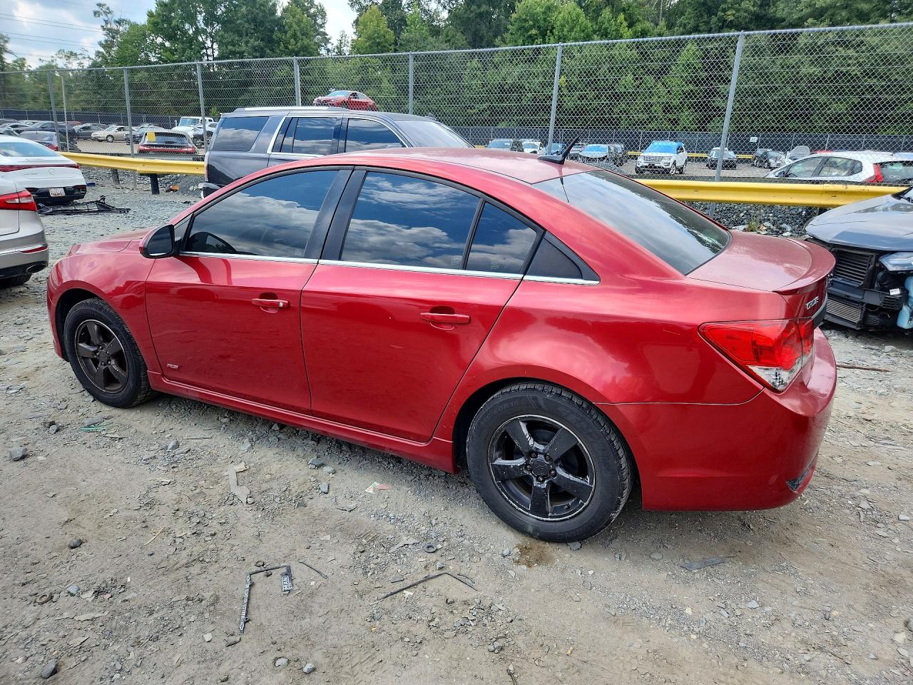 2014 Chevrolet Cruze Lt Red vin: 1G1PC5SB3E7270929