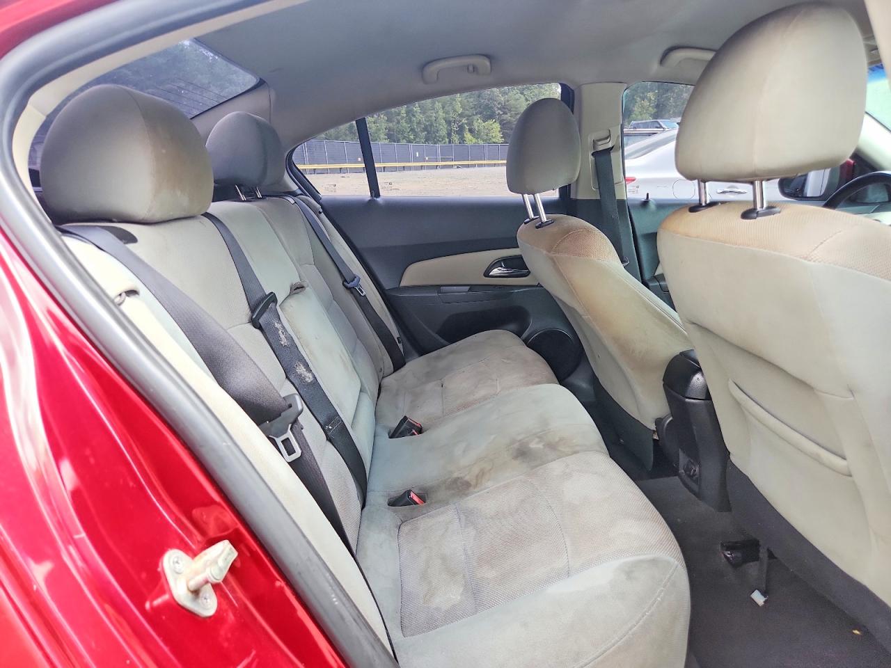 2014 Chevrolet Cruze Lt Red vin: 1G1PC5SB3E7270929