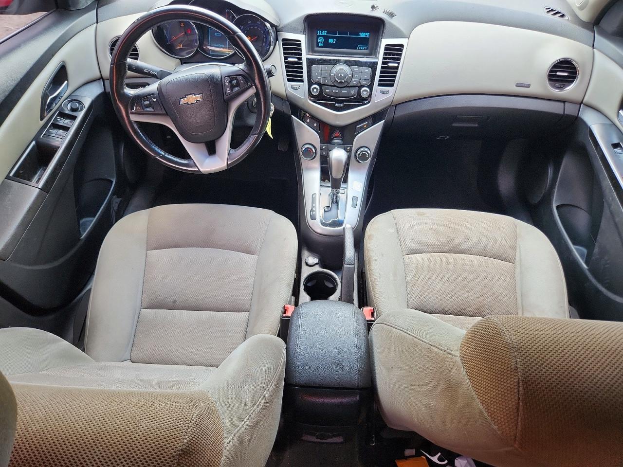 2014 Chevrolet Cruze Lt Red vin: 1G1PC5SB3E7270929