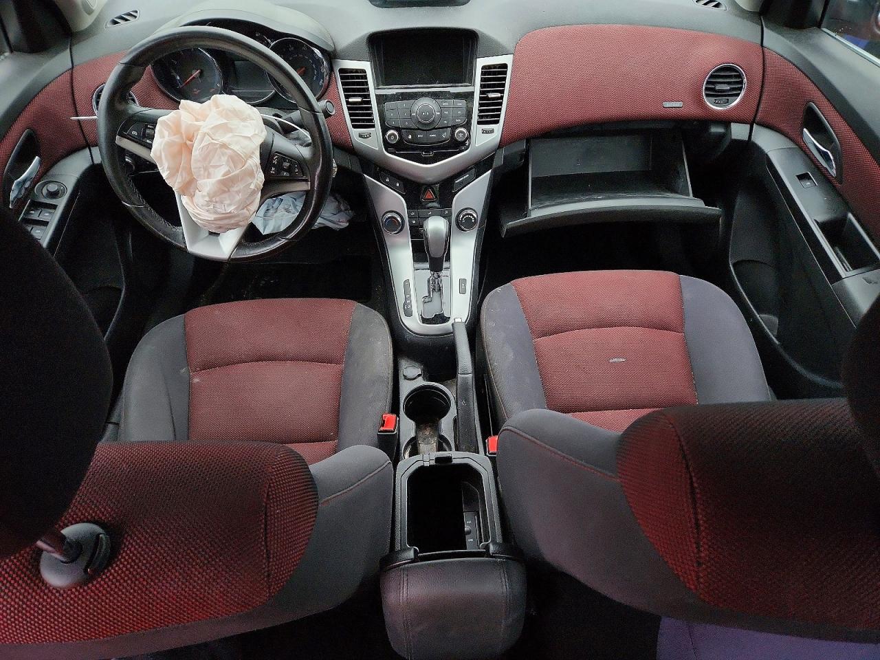 2014 Chevrolet Cruze Lt Red vin: 1G1PC5SB3E7310779