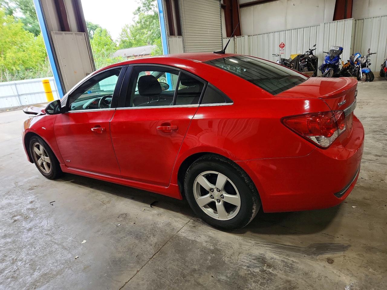 2014 Chevrolet Cruze Lt Red vin: 1G1PC5SB3E7310779