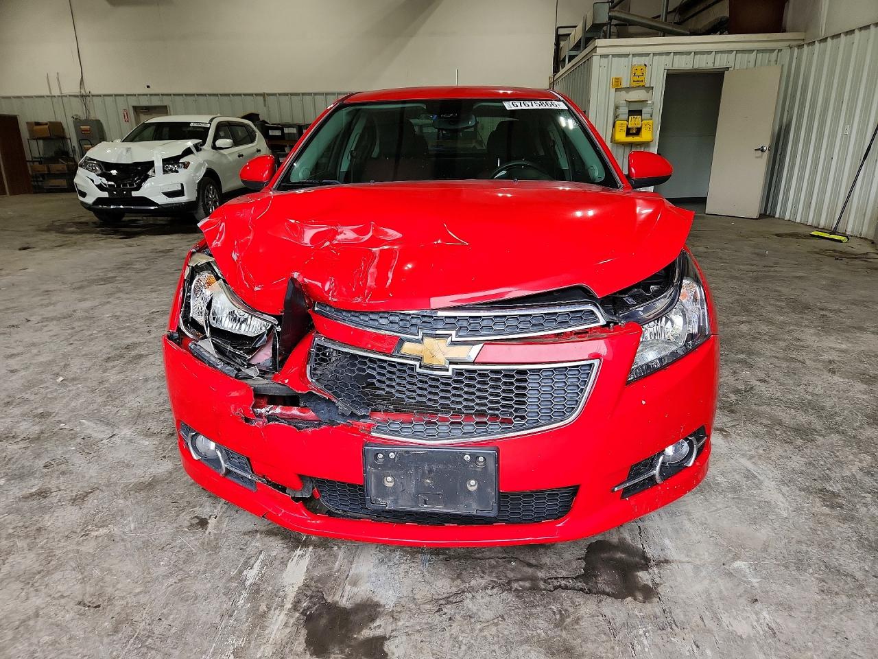 2014 Chevrolet Cruze Lt Red vin: 1G1PC5SB3E7310779