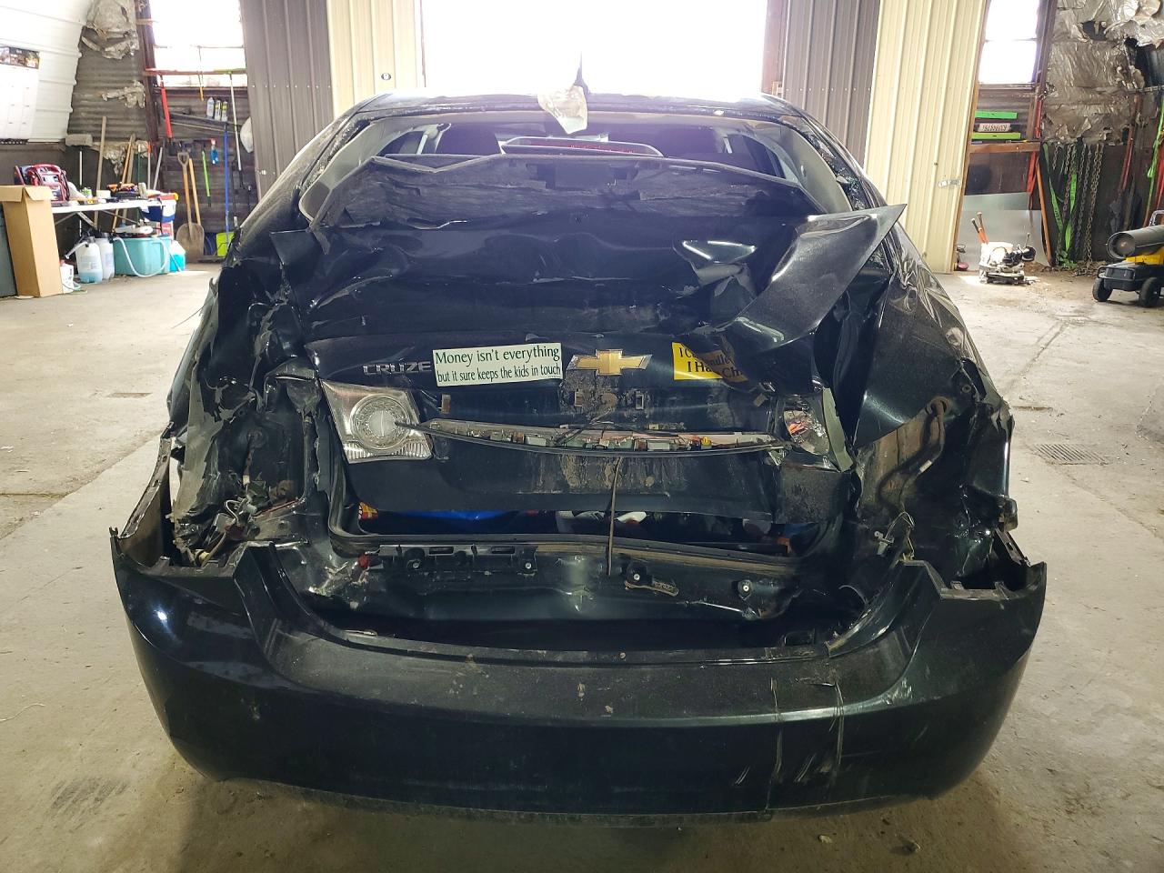 2014 Chevrolet Cruze Lt Black vin: 1G1PC5SB3E7343863